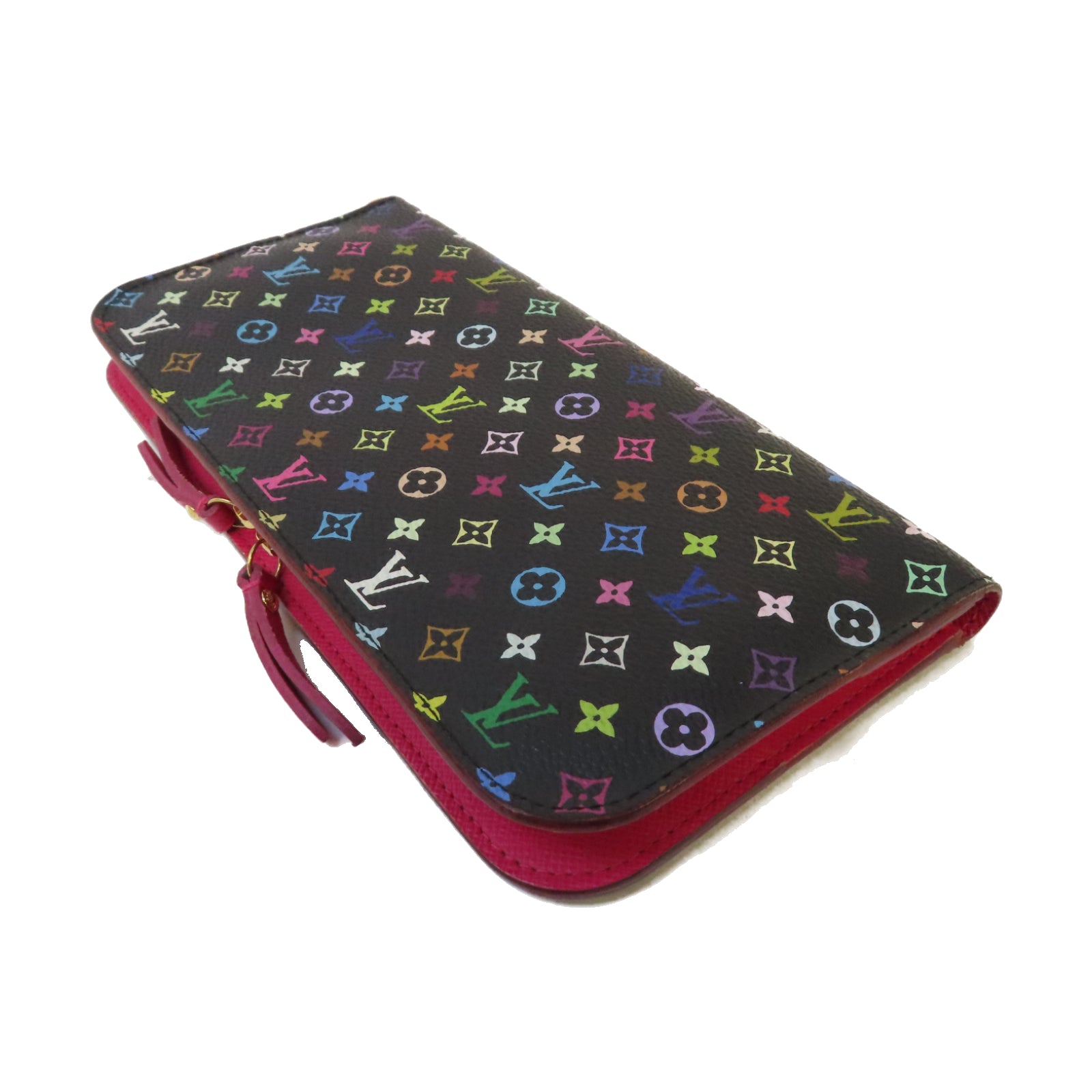 LOUIS VUITTON Monogram Multicolore Portefeuille Insolite Long Wallet金扣長錢包黑色/彩色