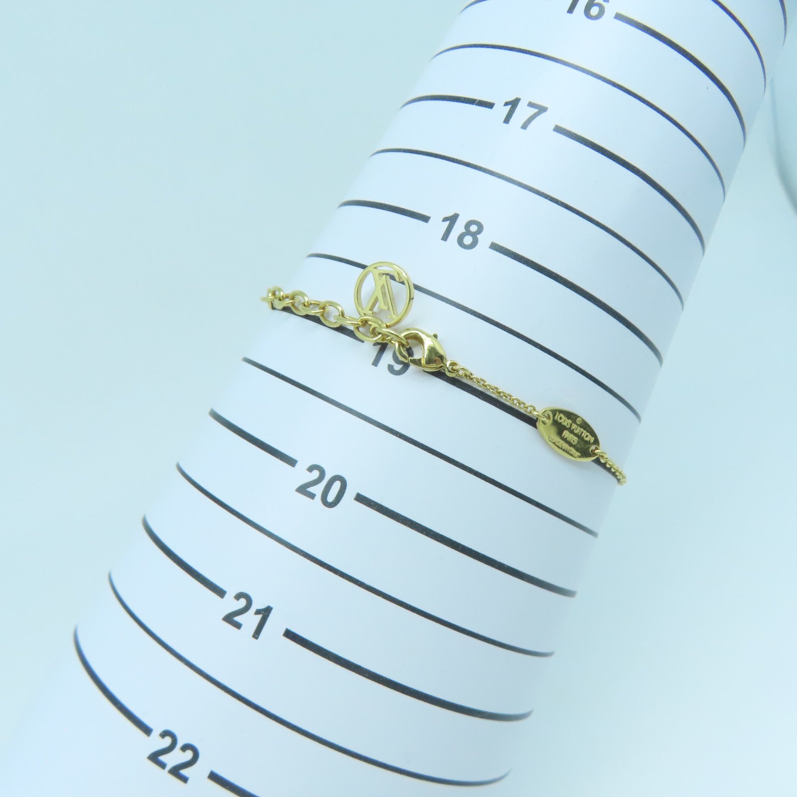 LOUIS VUITTON 金屬Louisette Bracelet手鏈金色