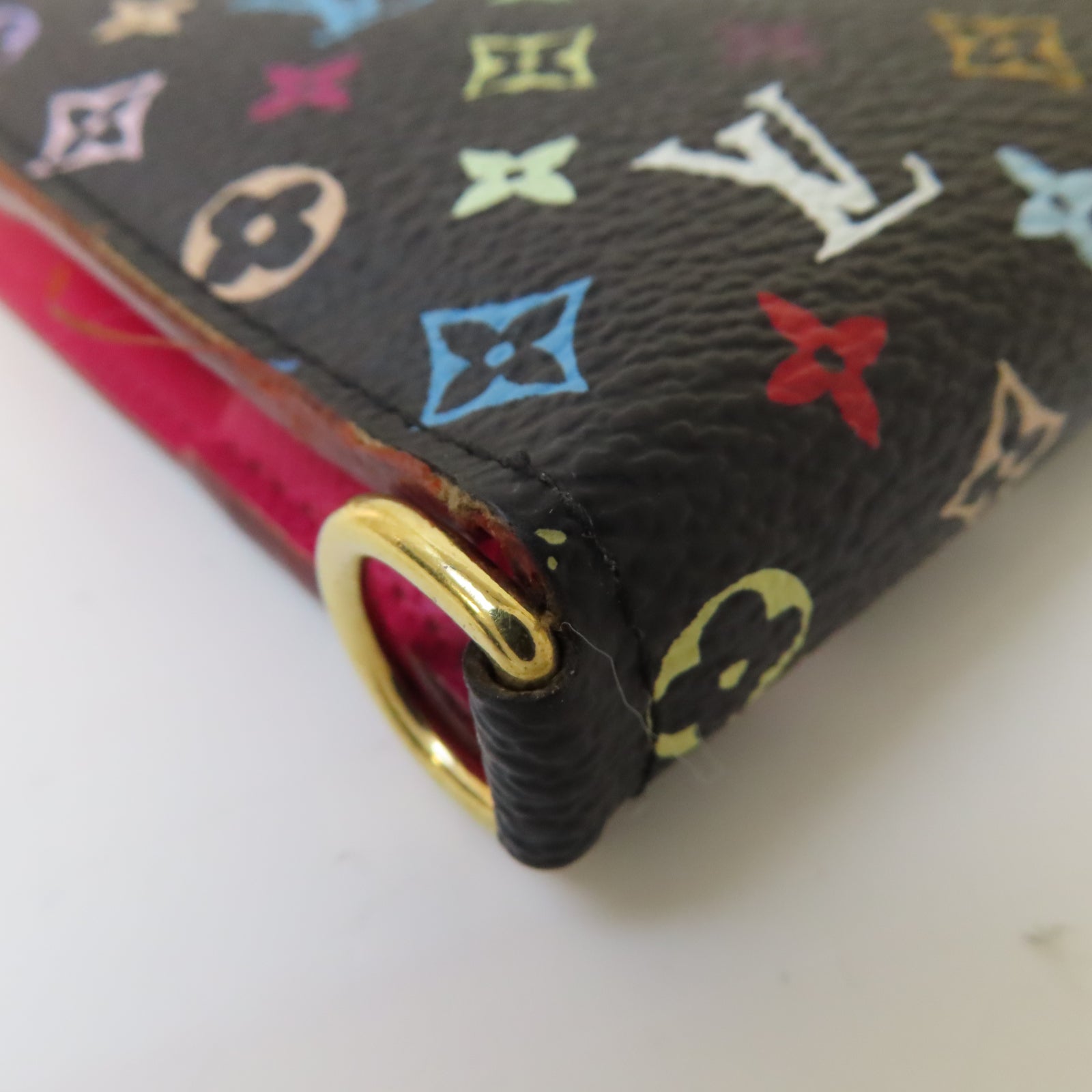 LOUIS VUITTON Monogram Multicolore Portefeuille Insolite Long Wallet金扣長錢包黑色/彩色