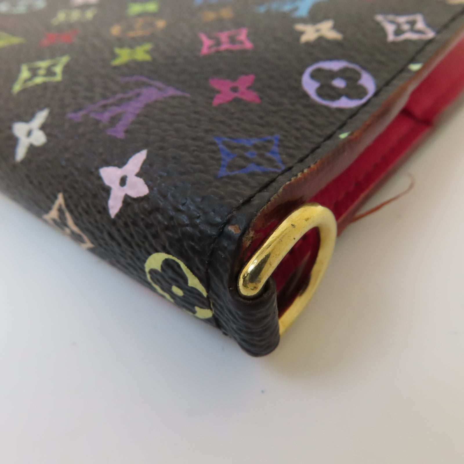 LOUIS VUITTON Monogram Multicolore Portefeuille Insolite Long Wallet金扣長錢包黑色/彩色
