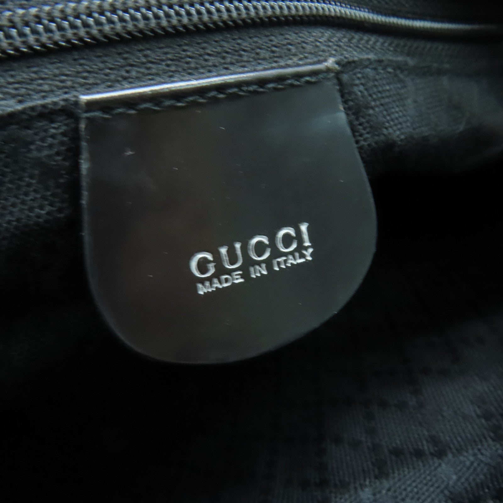 GUCCI 尼龙Shoulder Bag银扣手挽肩背两用袋