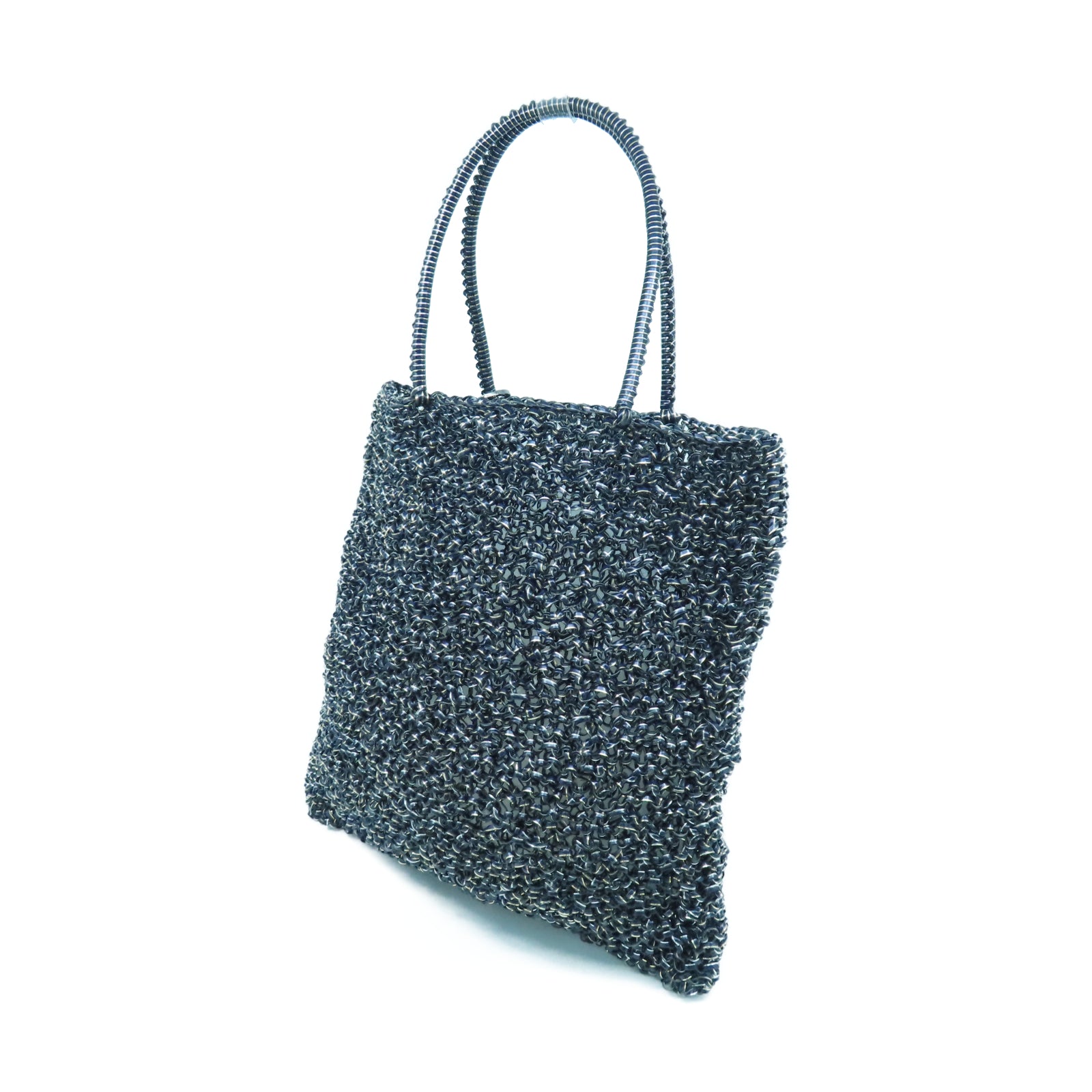ANTEPRIMA PVC Hand Bag銀扣手挽袋黑色