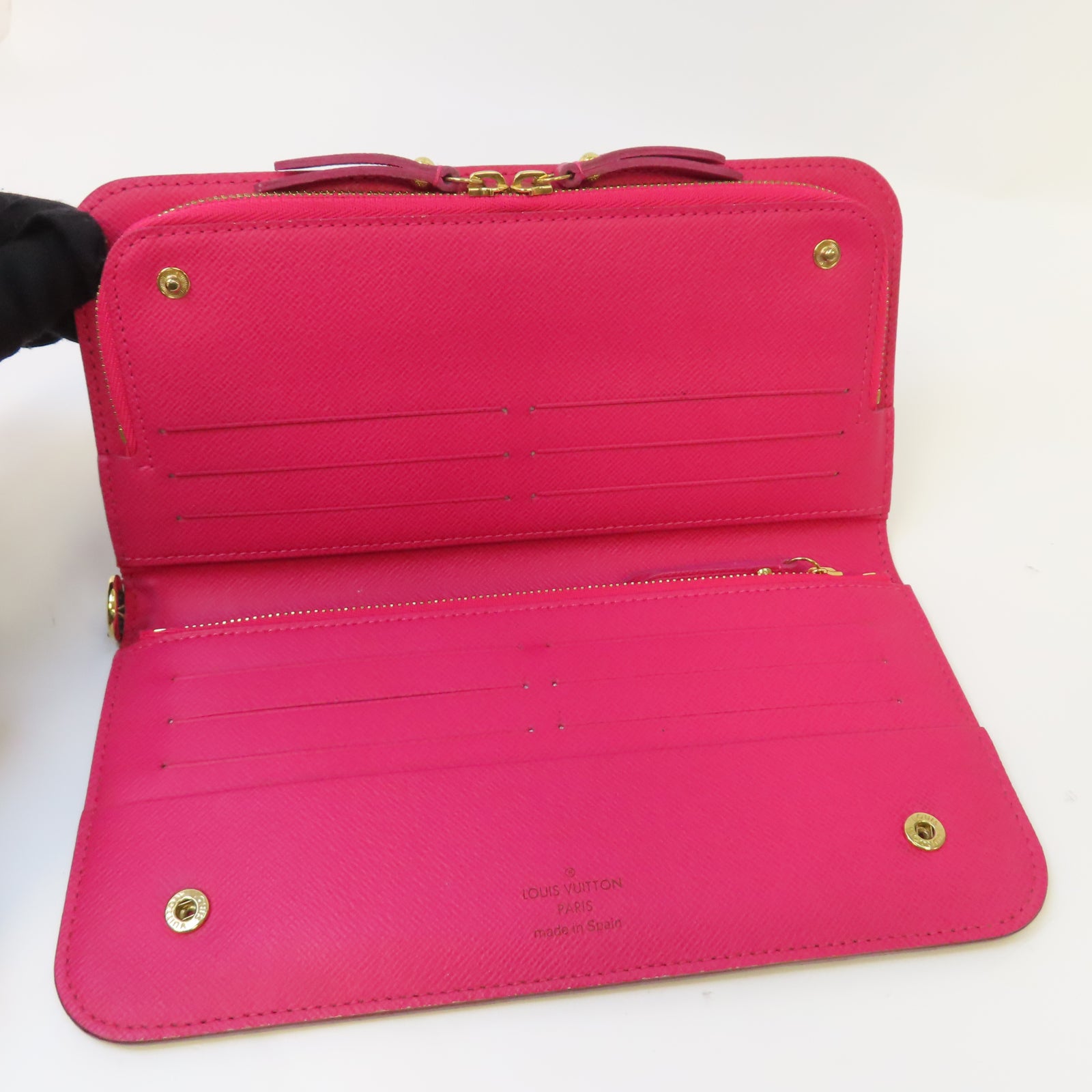 LOUIS VUITTON Monogram Multicolore Portefeuille Insolite Long Wallet金扣長錢包黑色/彩色