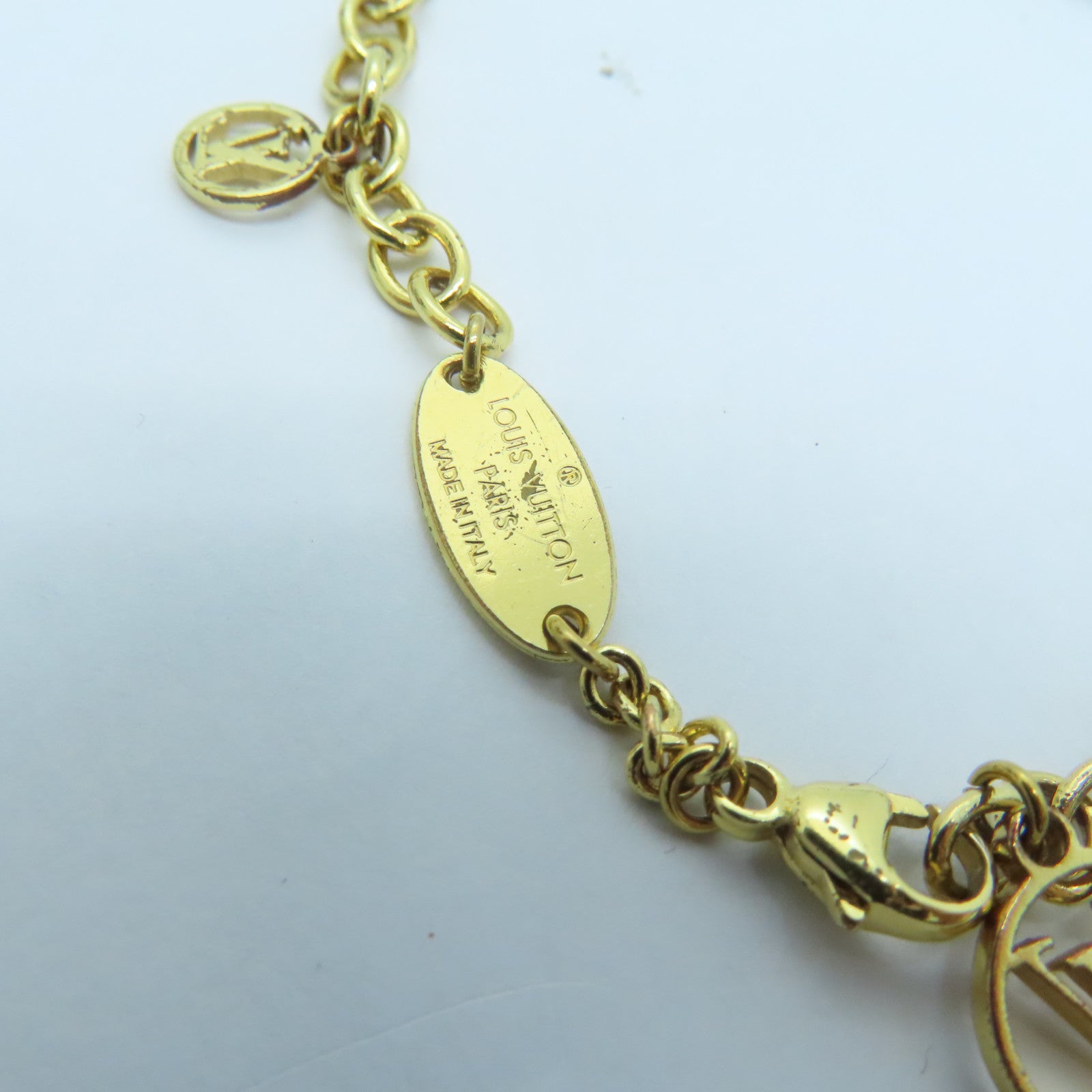 LOUIS VUITTON 【激減優惠】金屬Bracelet手鏈金色
