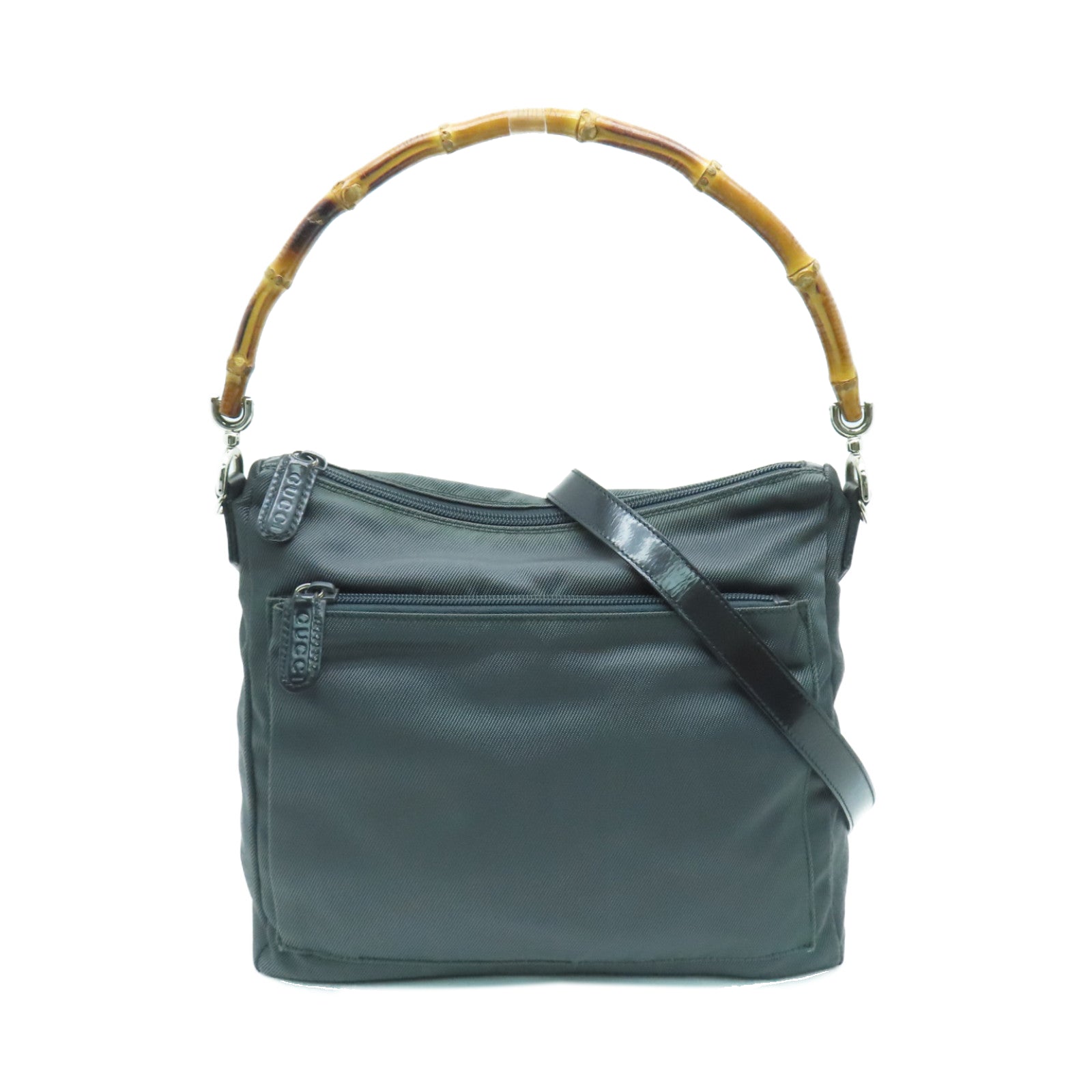 GUCCI 尼龙Shoulder Bag银扣手挽肩背两用袋