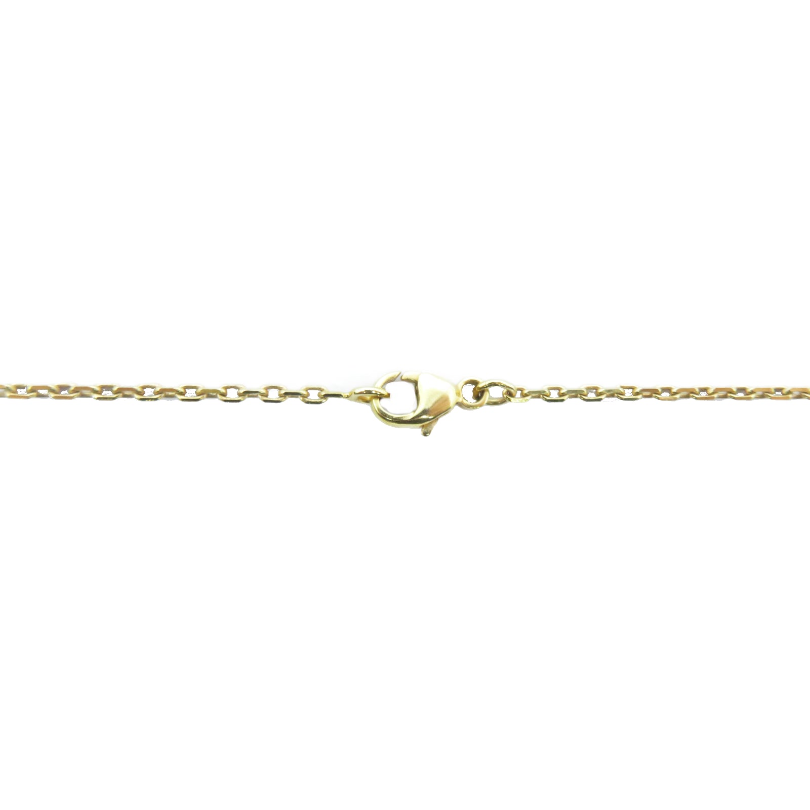 HERMES 金屬Necklace金扣項鍊金色/藍色