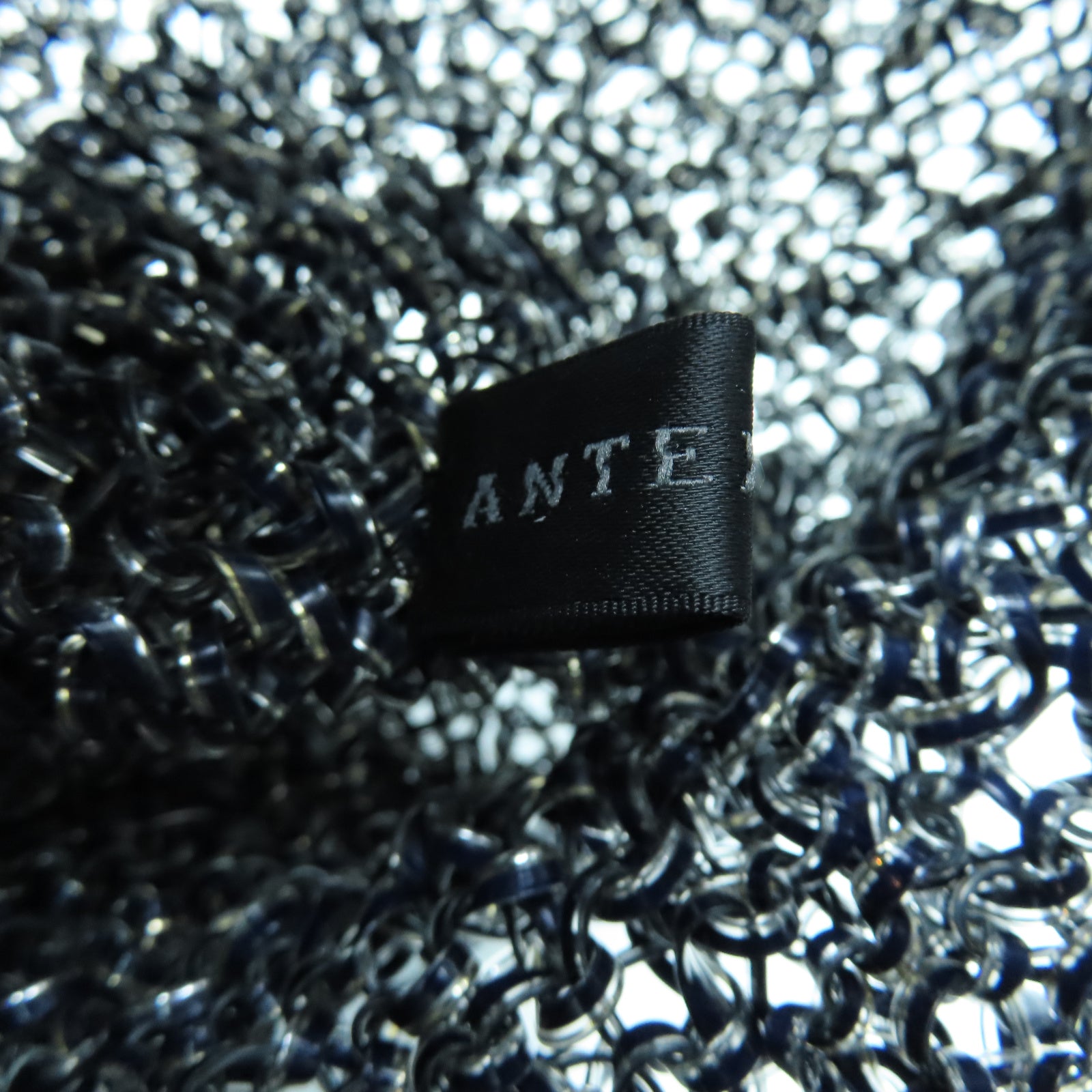 ANTEPRIMA PVC Hand Bag銀扣手挽袋黑色