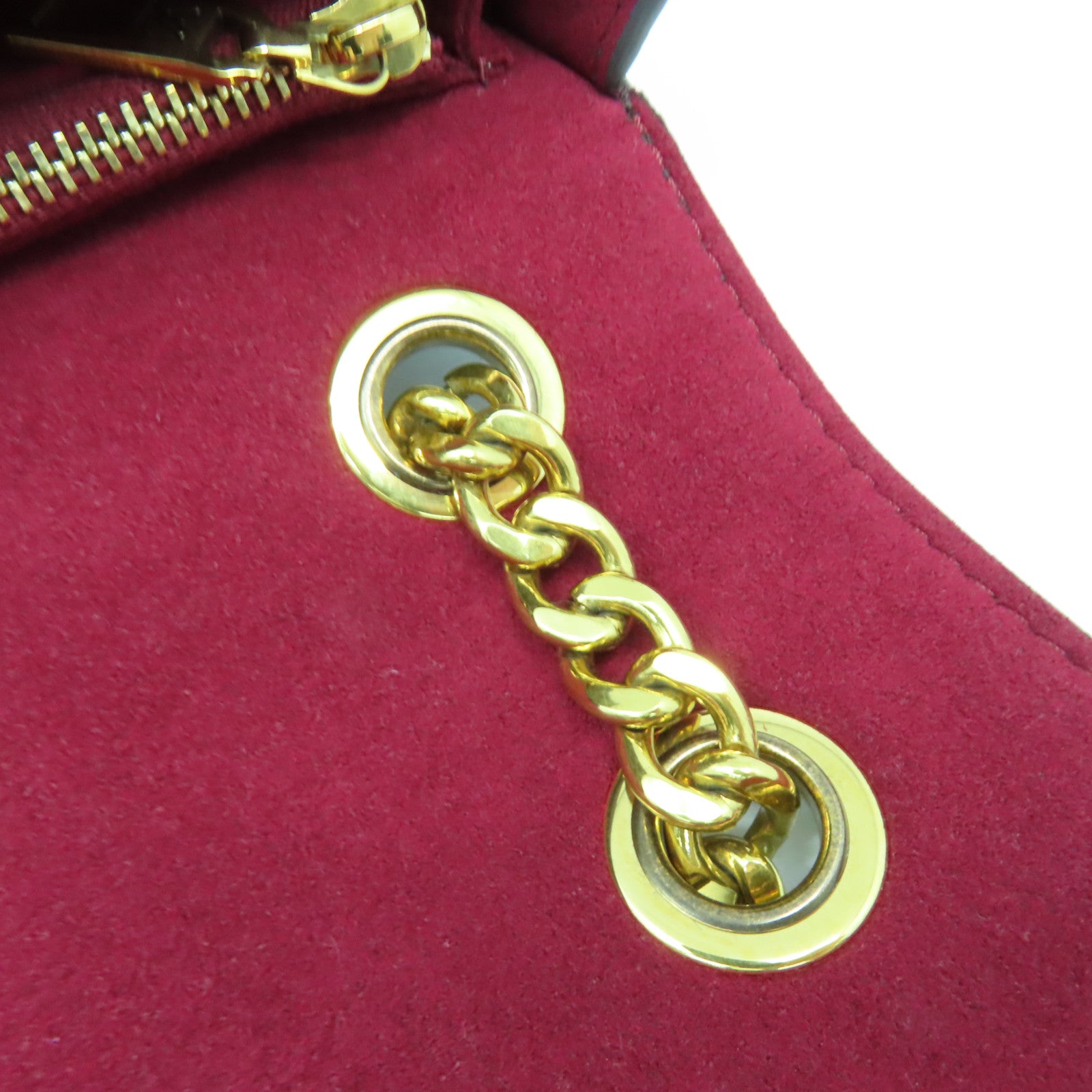 LOUIS VUITTON Monogram Passy金扣鏈帶肩背袋啡色
