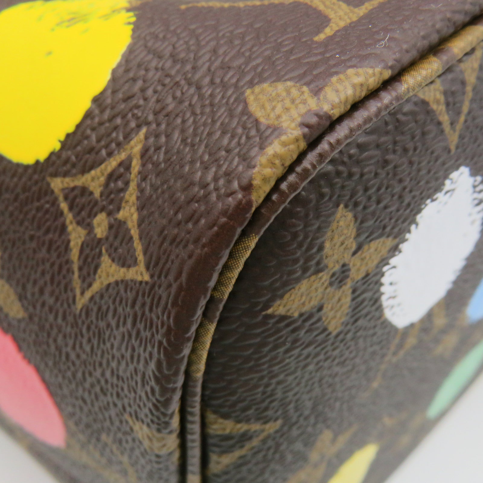 LOUIS VUITTON Monogram LV X YK Neverfull MM Tote Bag Brown/Color