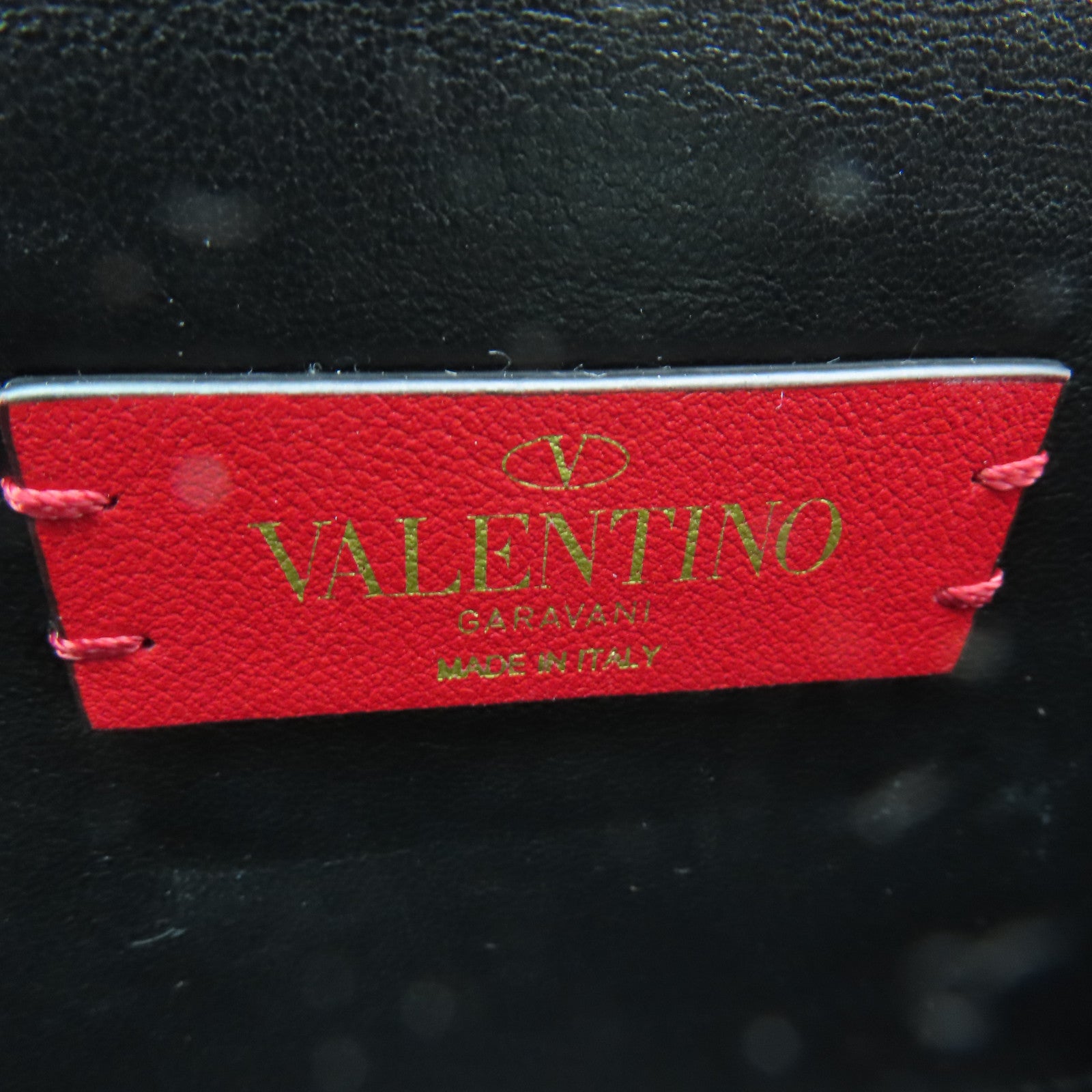 Valentino 【激減優惠】牛皮皮革Shoulder Bag金扣肩背袋淺褐色/紅色/黑色