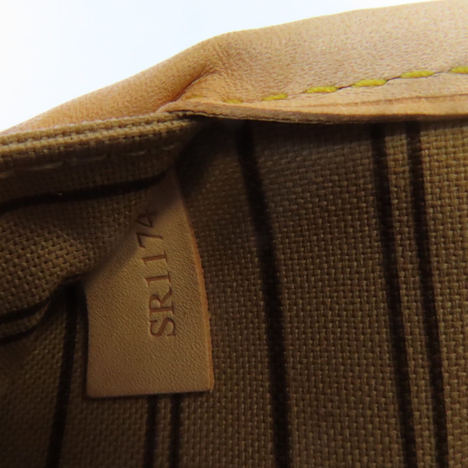 LOUIS VUITTON Monogram Neverfull MM金扣肩背袋啡色