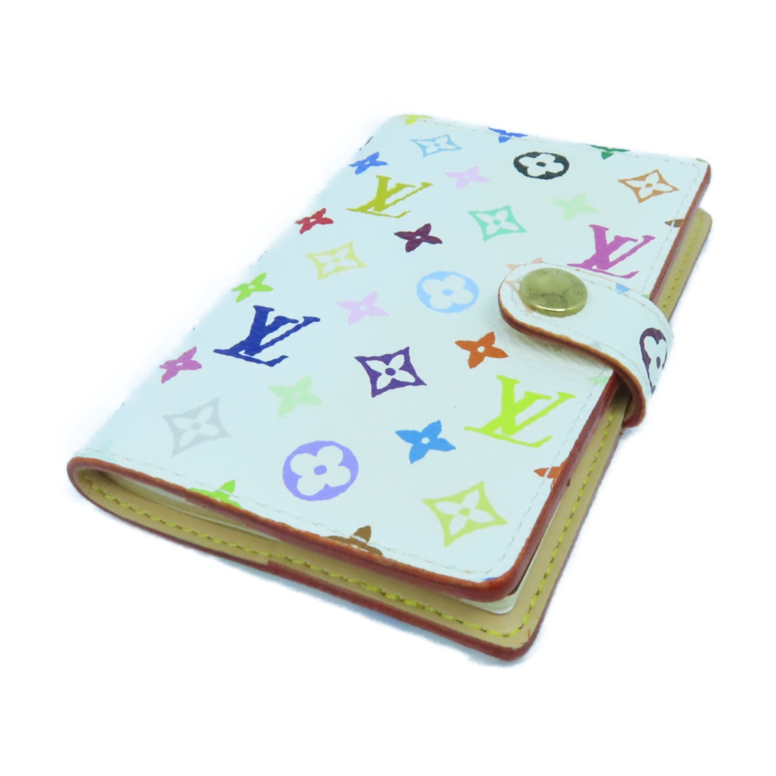 LOUIS VUITTON Monogram Multicolor Organizer金扣聯絡薄彩色