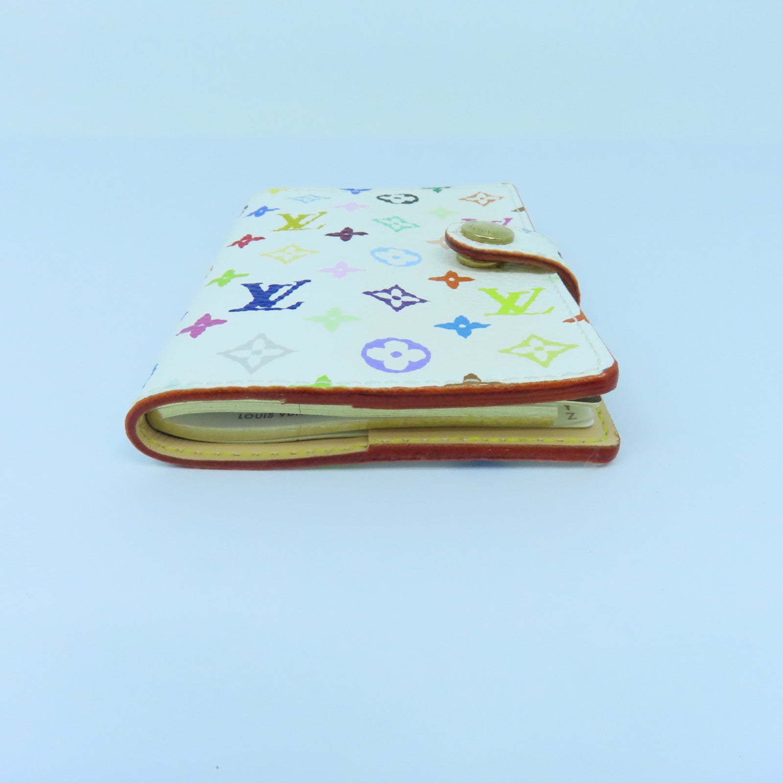 LOUIS VUITTON Monogram Multicolor Organizer金扣聯絡薄彩色