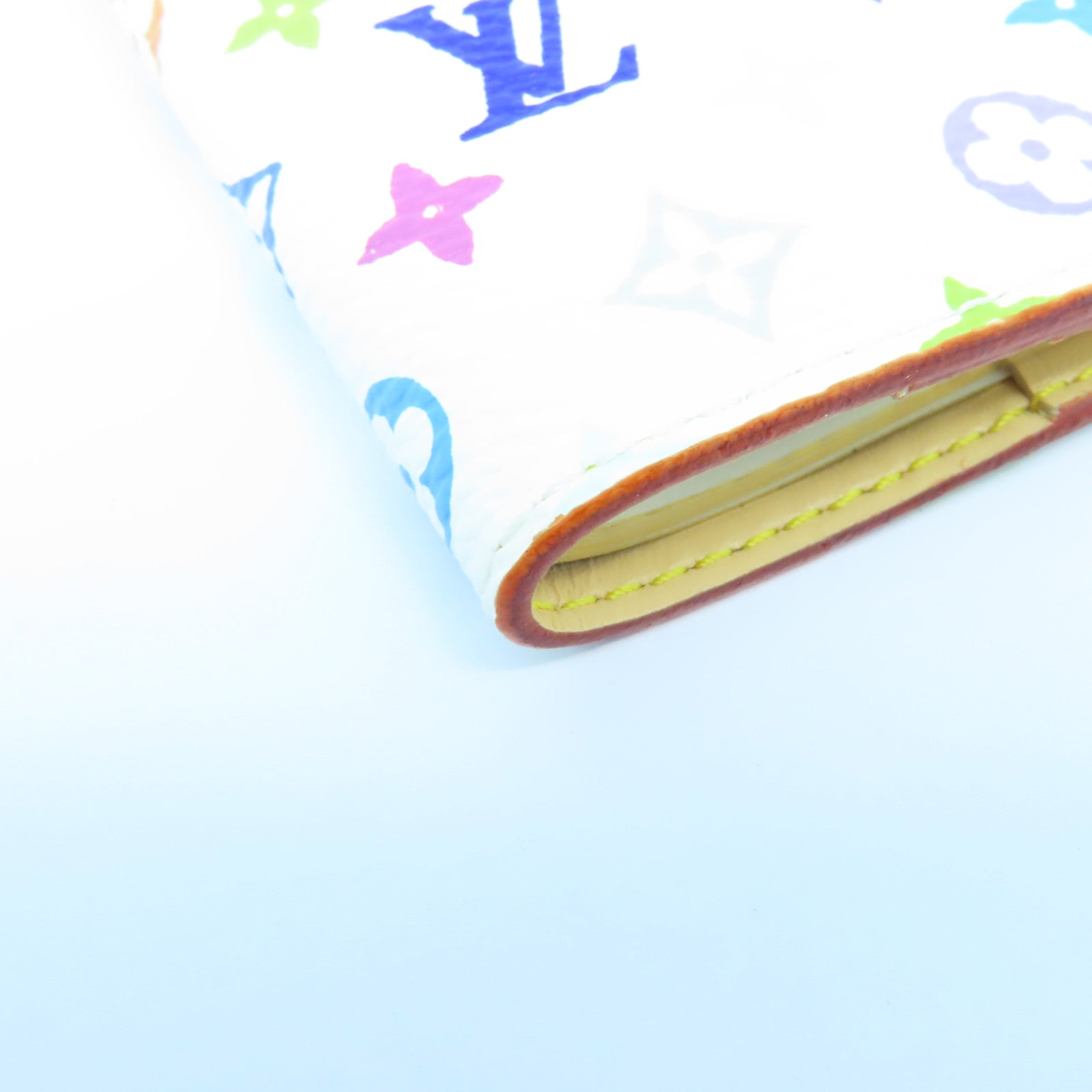 LOUIS VUITTON Monogram Multicolor Organizer金扣聯絡薄彩色