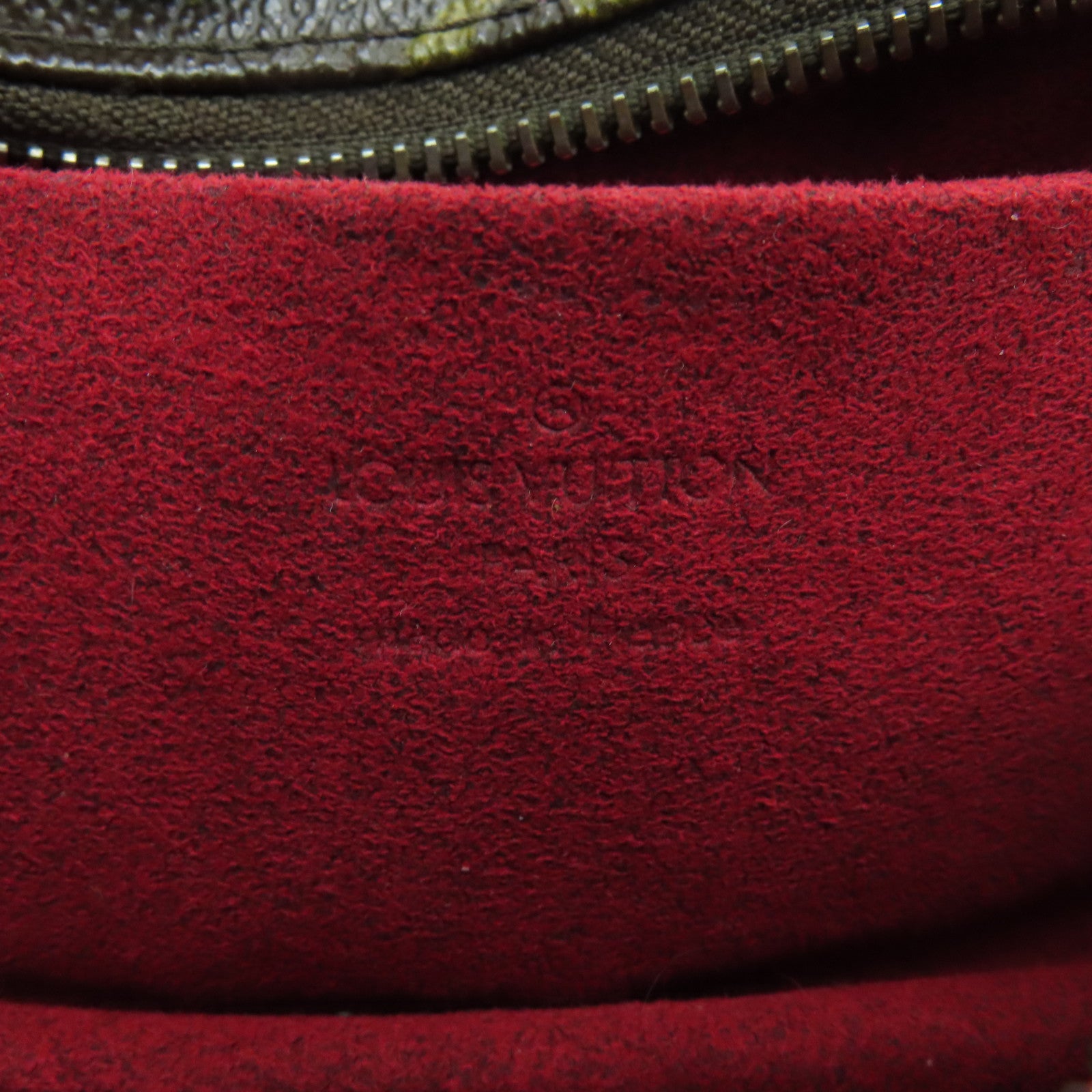 LOUIS VUITTON Monogram Trousse Wapity Pouch金扣手提包啡色