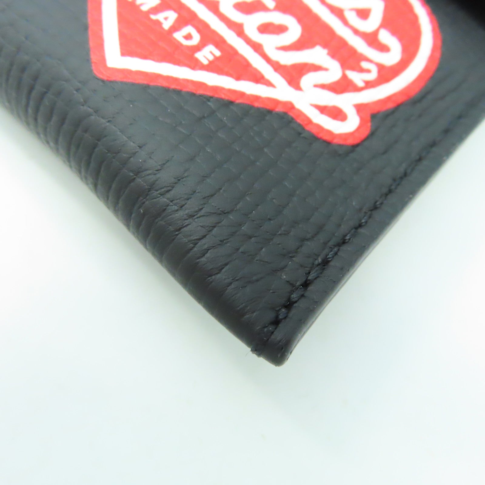 LOUIS VUITTON Monogram Denim/Taurillon皮革Trio Pouch银扣肩背袋黑色