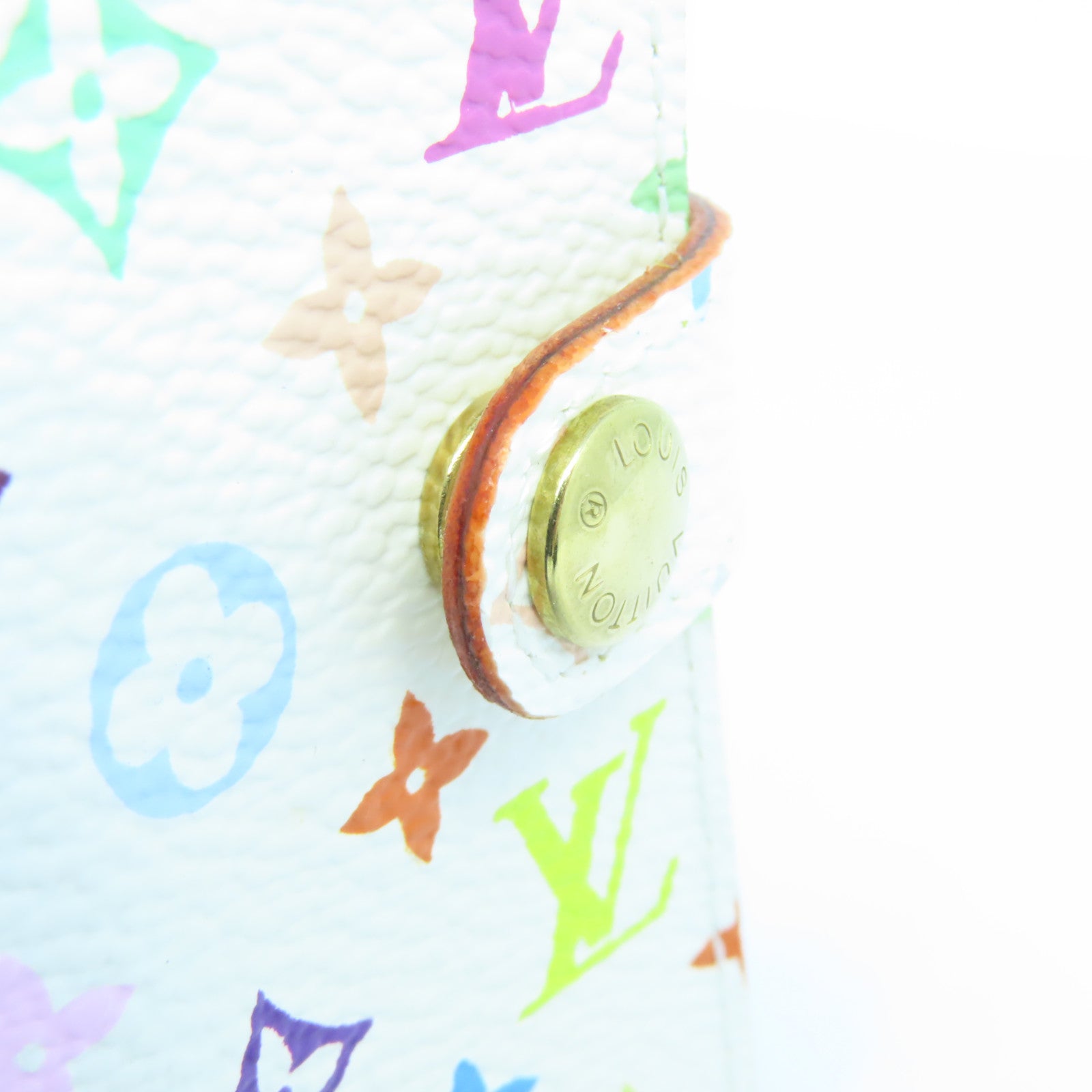 LOUIS VUITTON Monogram Multicolor Organizer金扣聯絡薄彩色
