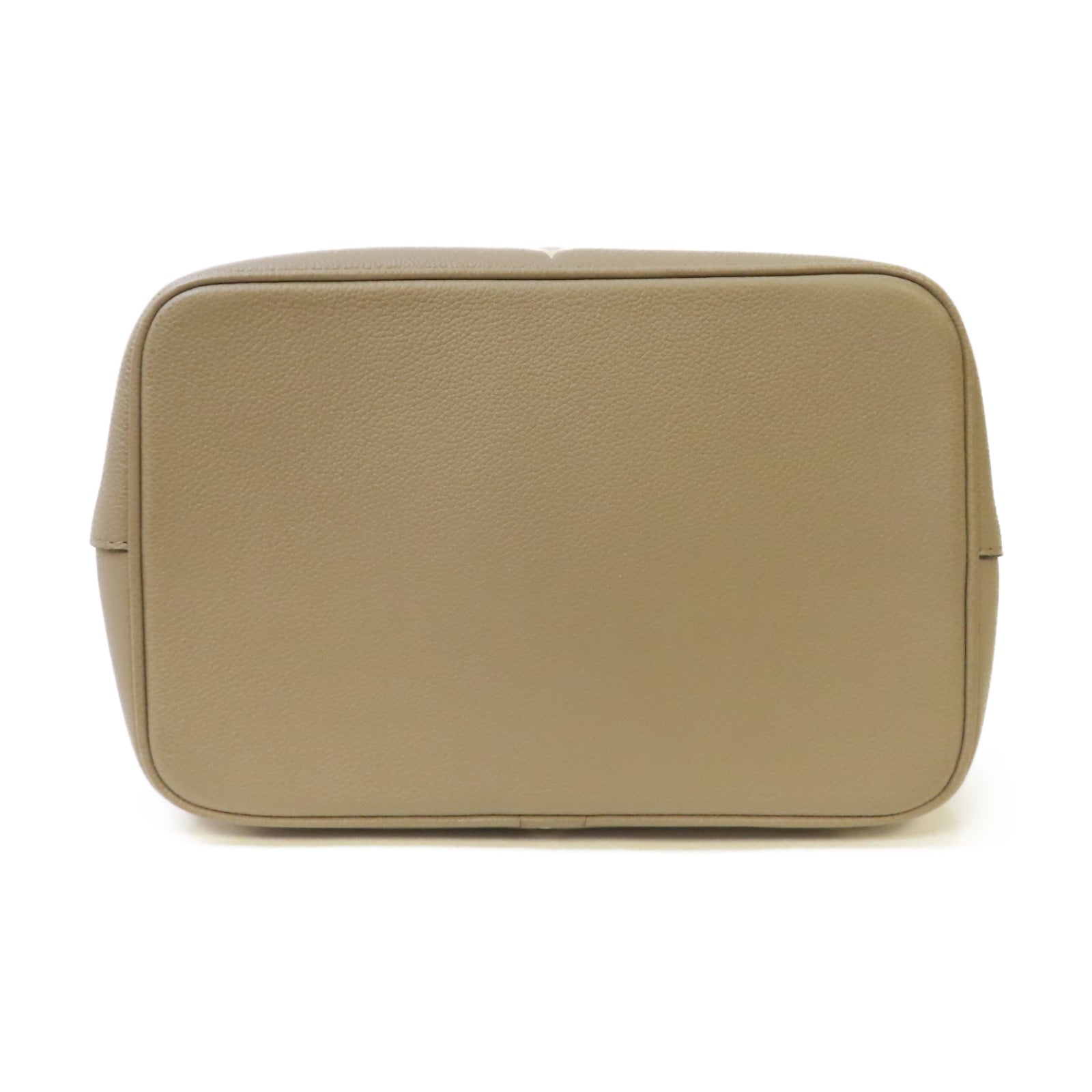 LOUIS VUITTON Monogram Empreinte NeoNoe MM金扣手挽肩背兩用袋斑鳩灰色/奶油色