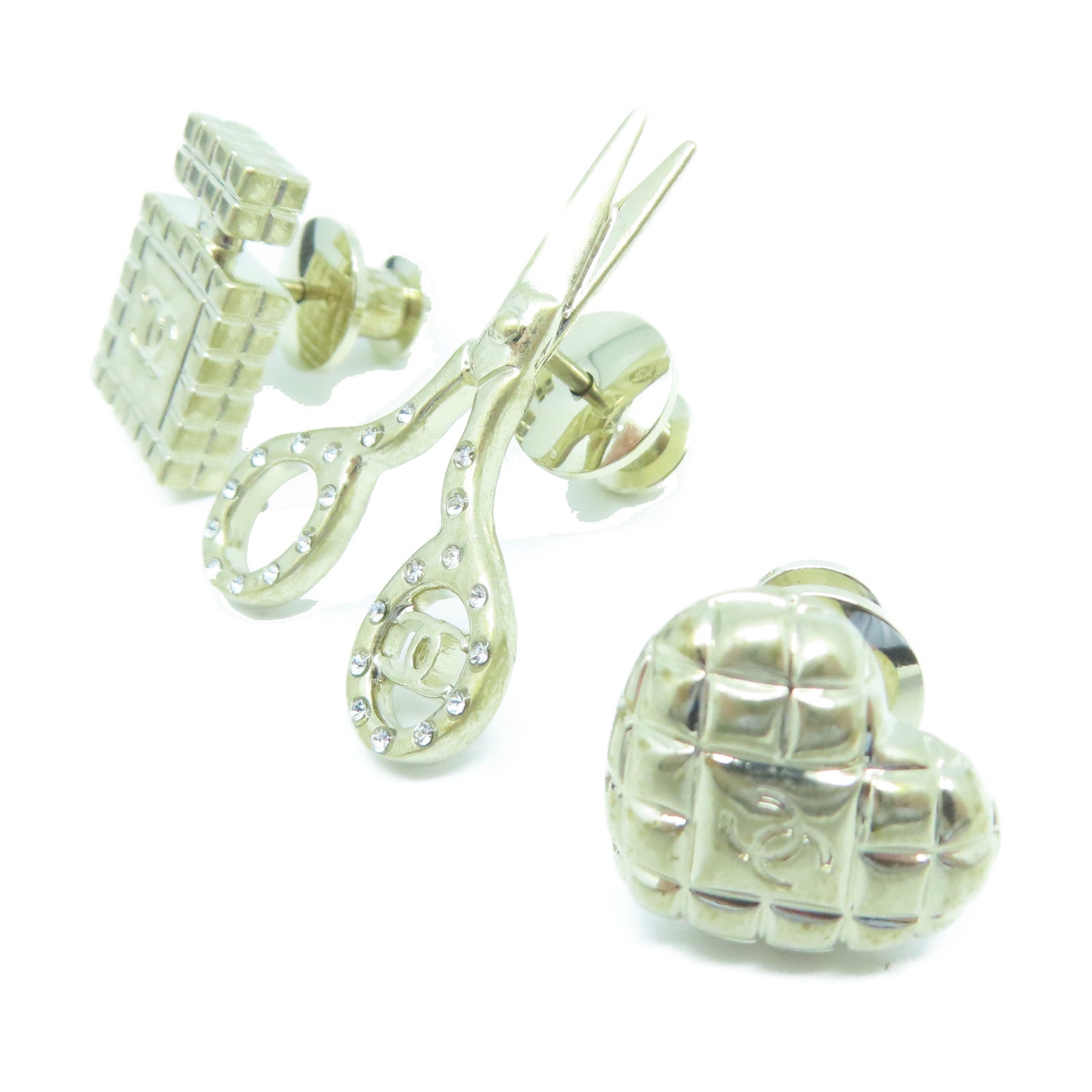 CHANEL 金屬Brooch Set胸針金色
