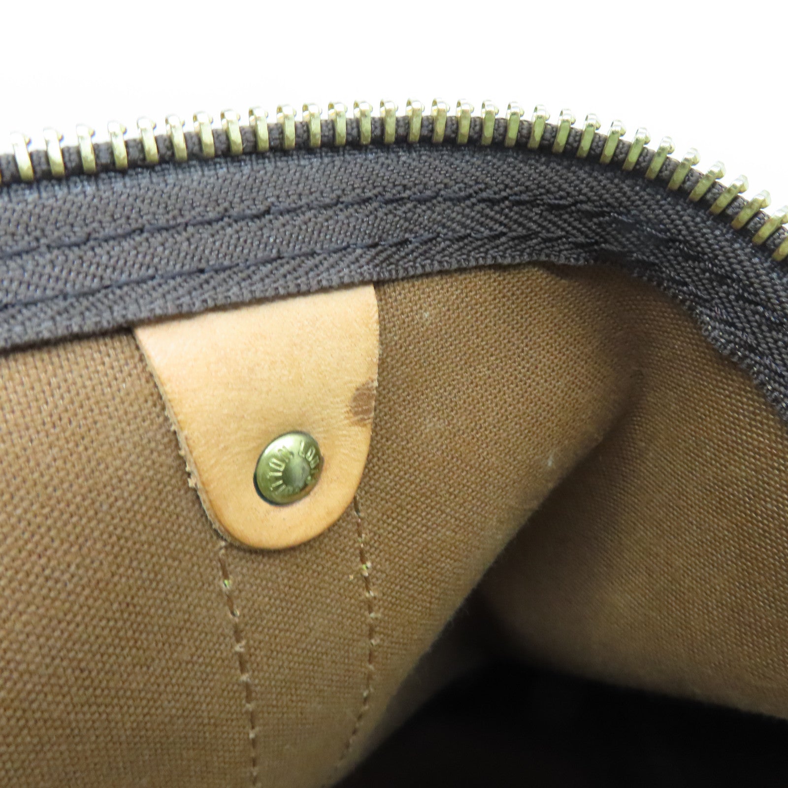 LOUIS VUITTON Monogram Keepall 60金扣波士顿包啡色