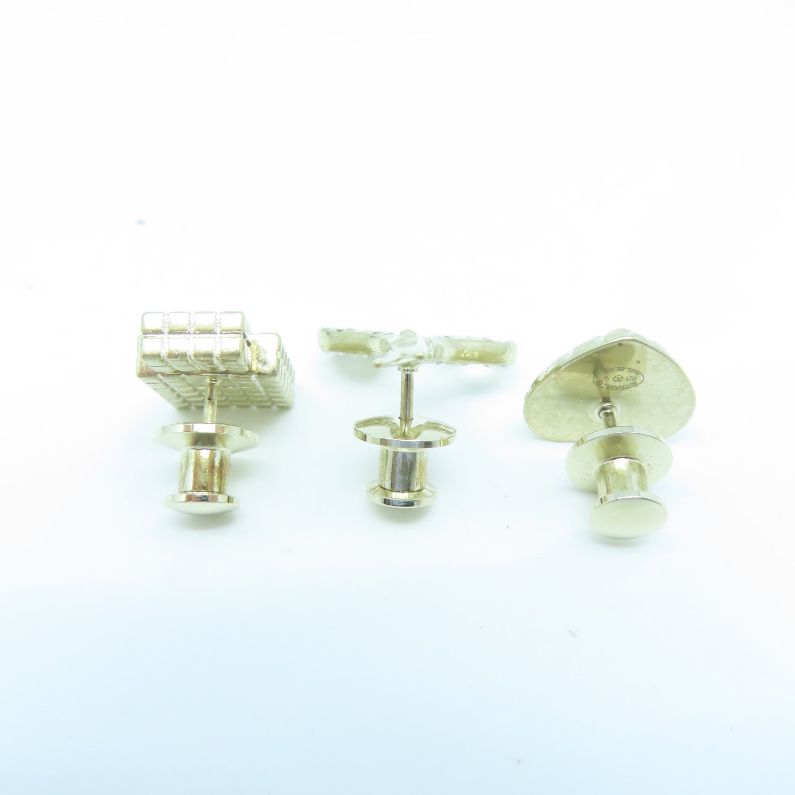 CHANEL 金屬Brooch Set胸針金色