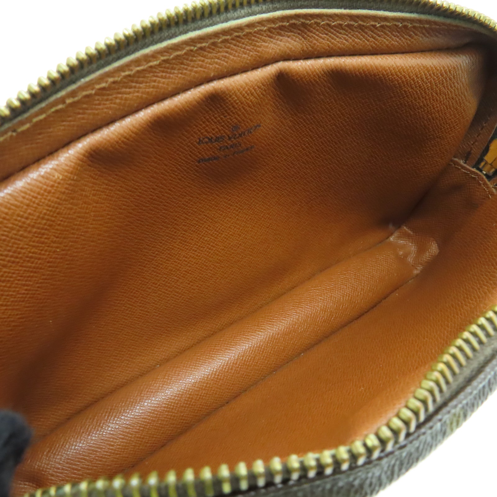 LOUIS VUITTON Monogram Pochette Marly Bandouliere金扣肩背袋啡色
