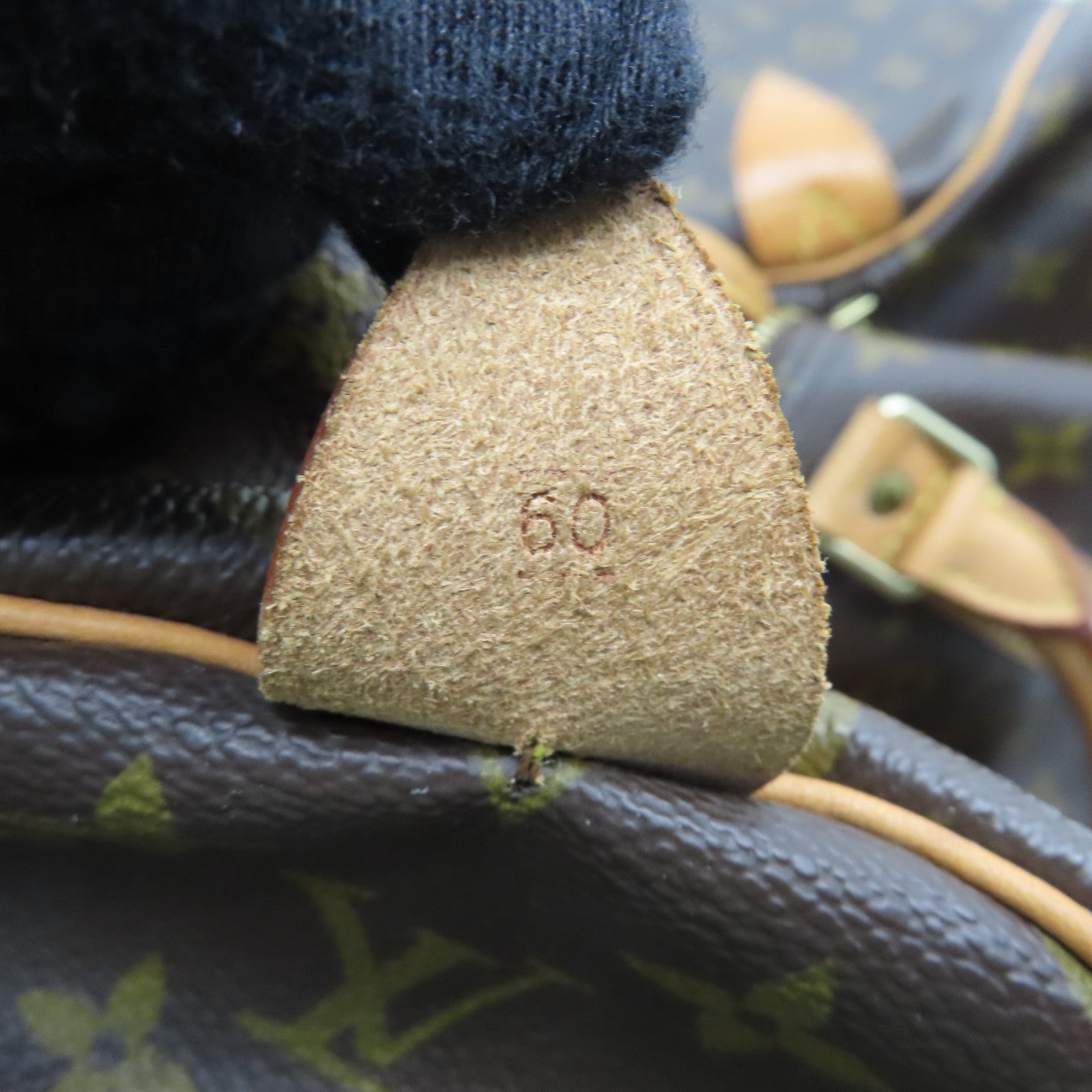 LOUIS VUITTON Monogram Keepall 60金扣波士顿包啡色