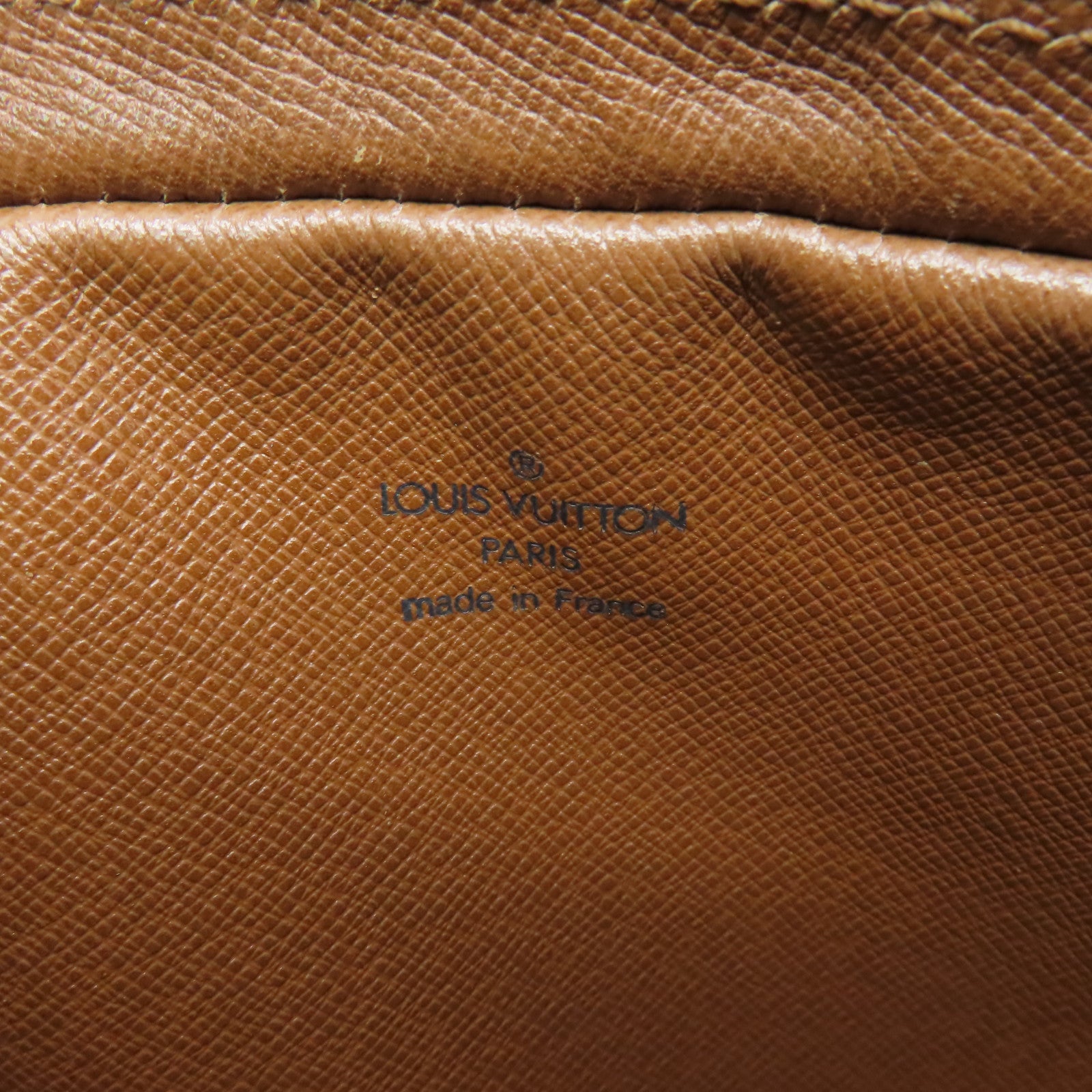LOUIS VUITTON Monogram Pochette Marly Bandouliere金扣肩背袋啡色