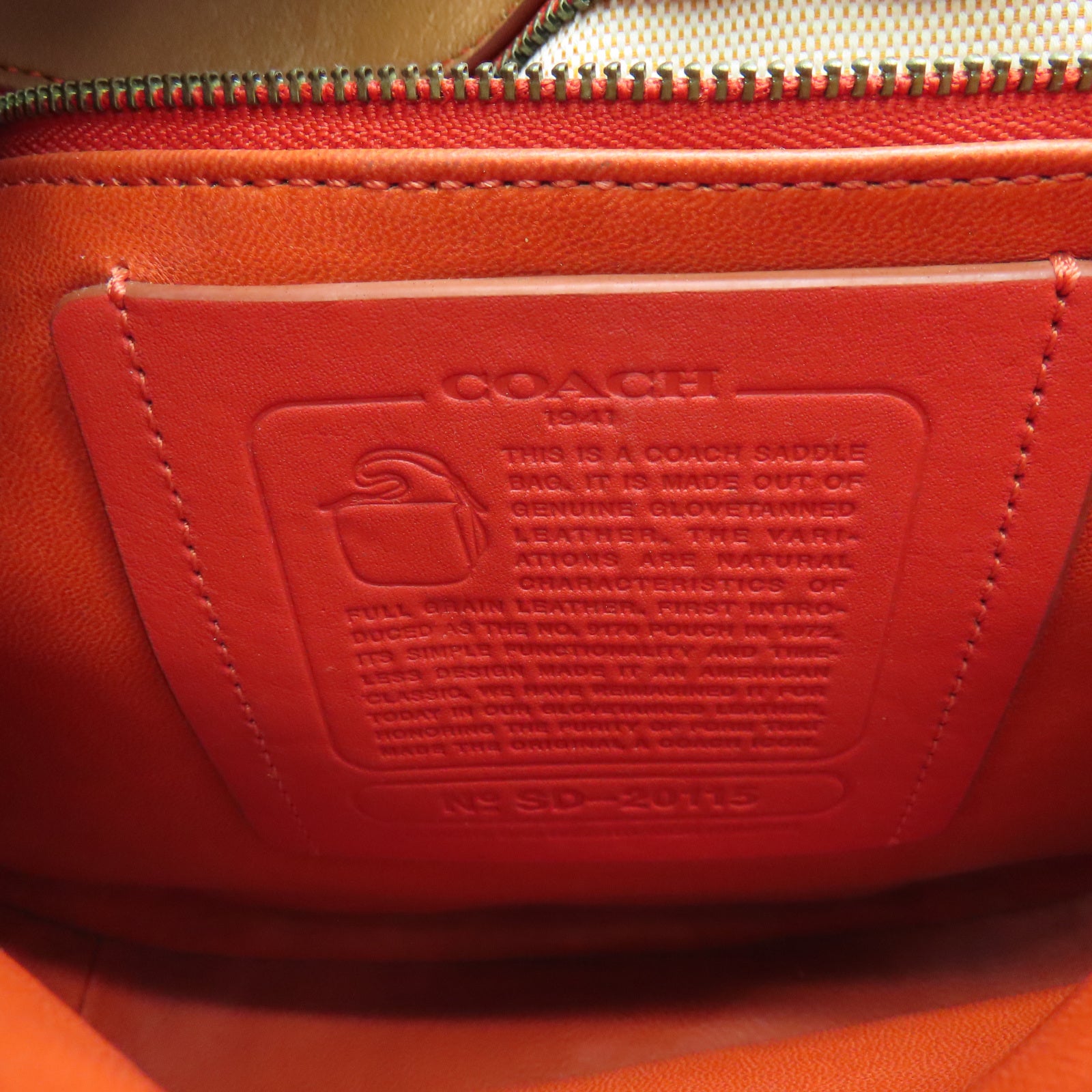 COACH 牛皮皮革Shoulder Bag銀扣肩背袋棕色