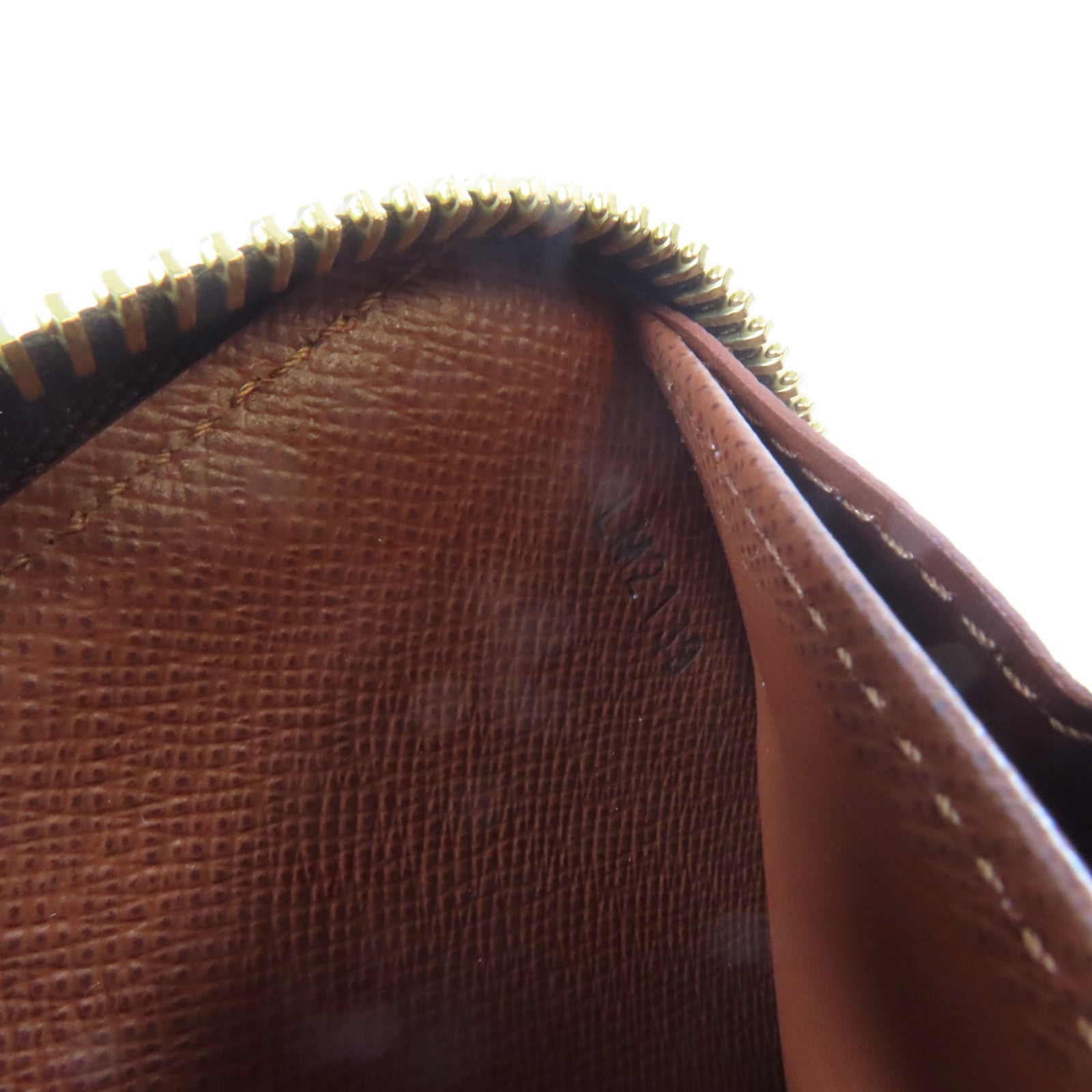 LOUIS VUITTON Monogram Zippy Wallet金扣長錢包啡色