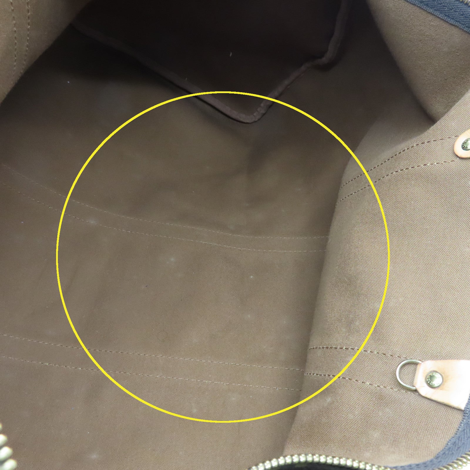 LOUIS VUITTON Monogram Keepall 60金扣波士顿包啡色