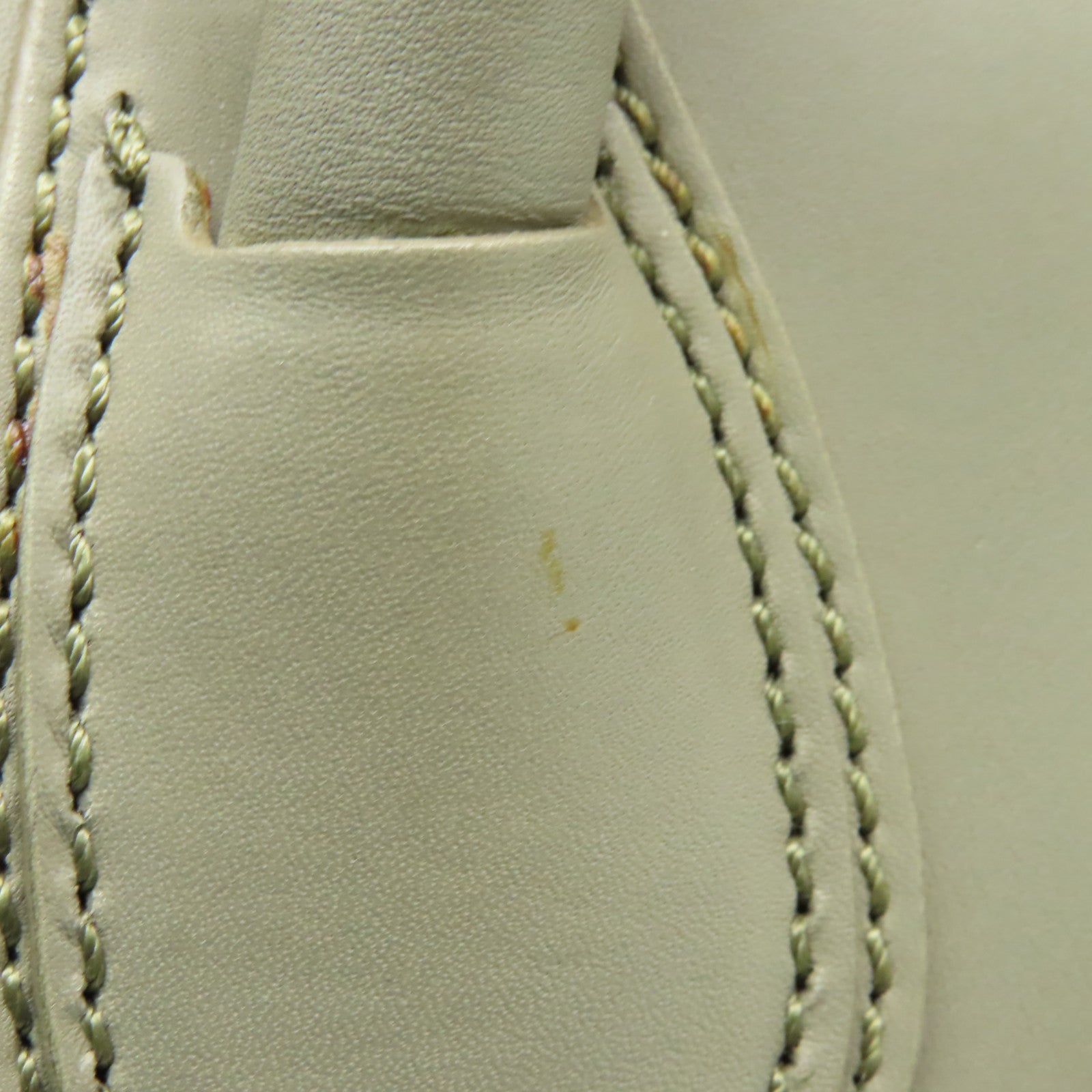 CELINE 牛皮皮革Mini Luggage金扣手挽袋灰色