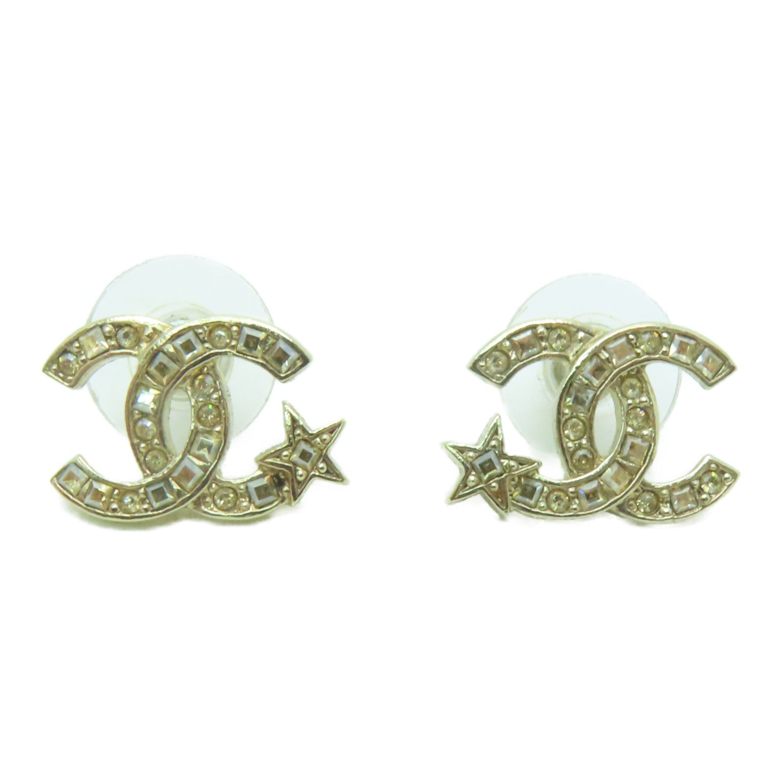 CHANEL 金屬Earrings耳環金色
