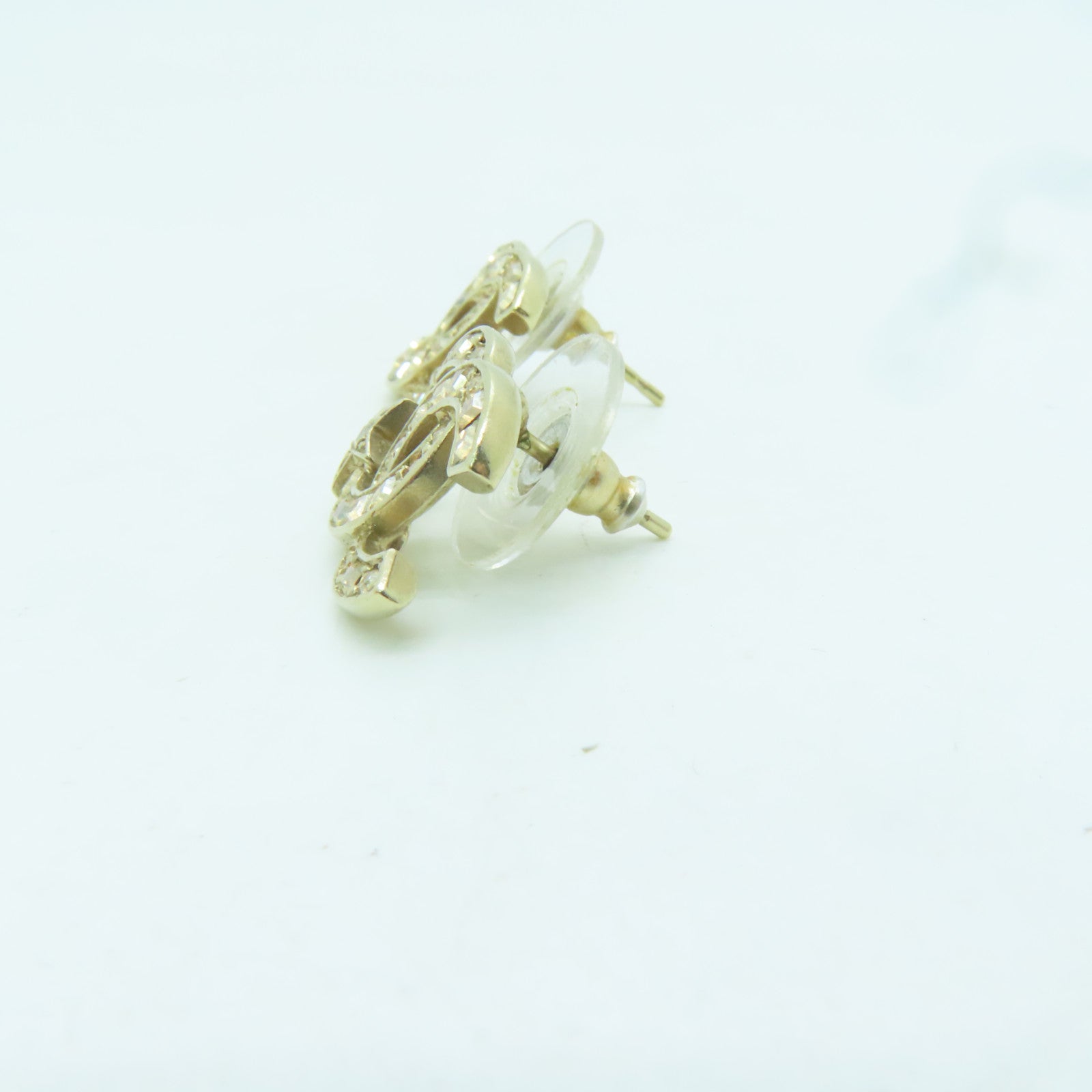 CHANEL 金屬Earrings耳環金色