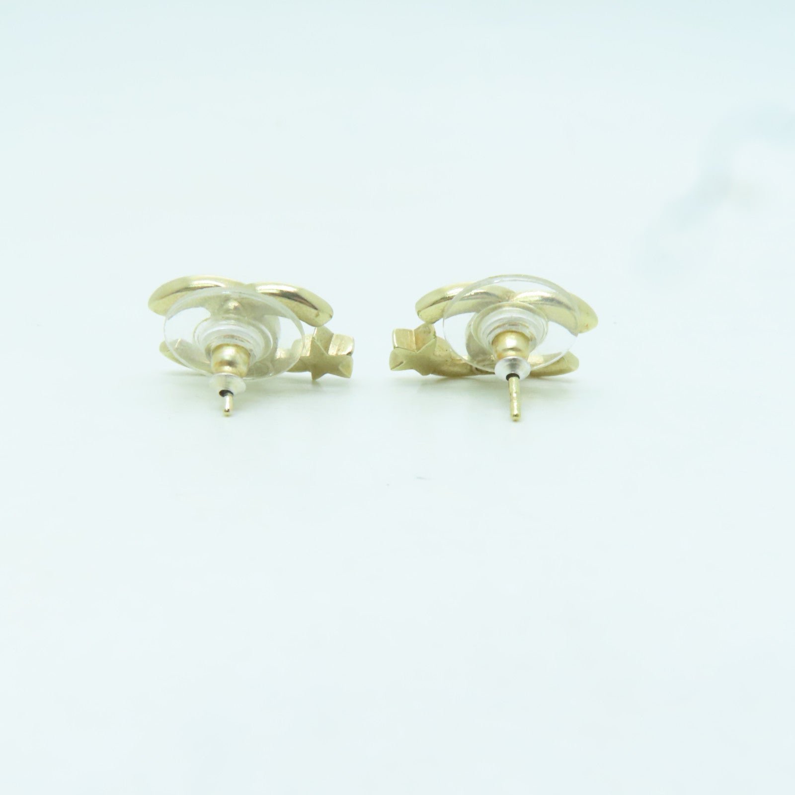 CHANEL 金屬Earrings耳環金色