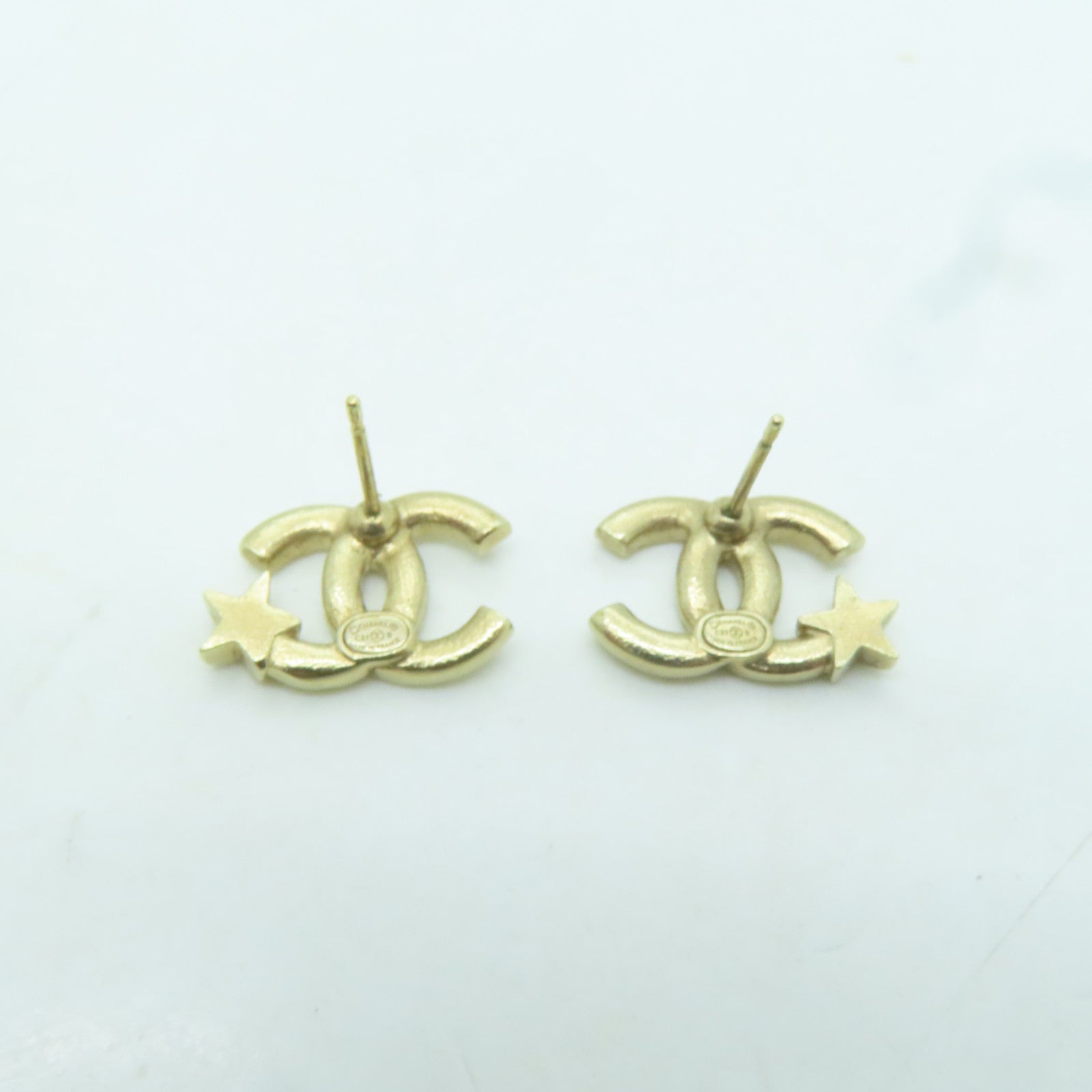 CHANEL 金屬Earrings耳環金色
