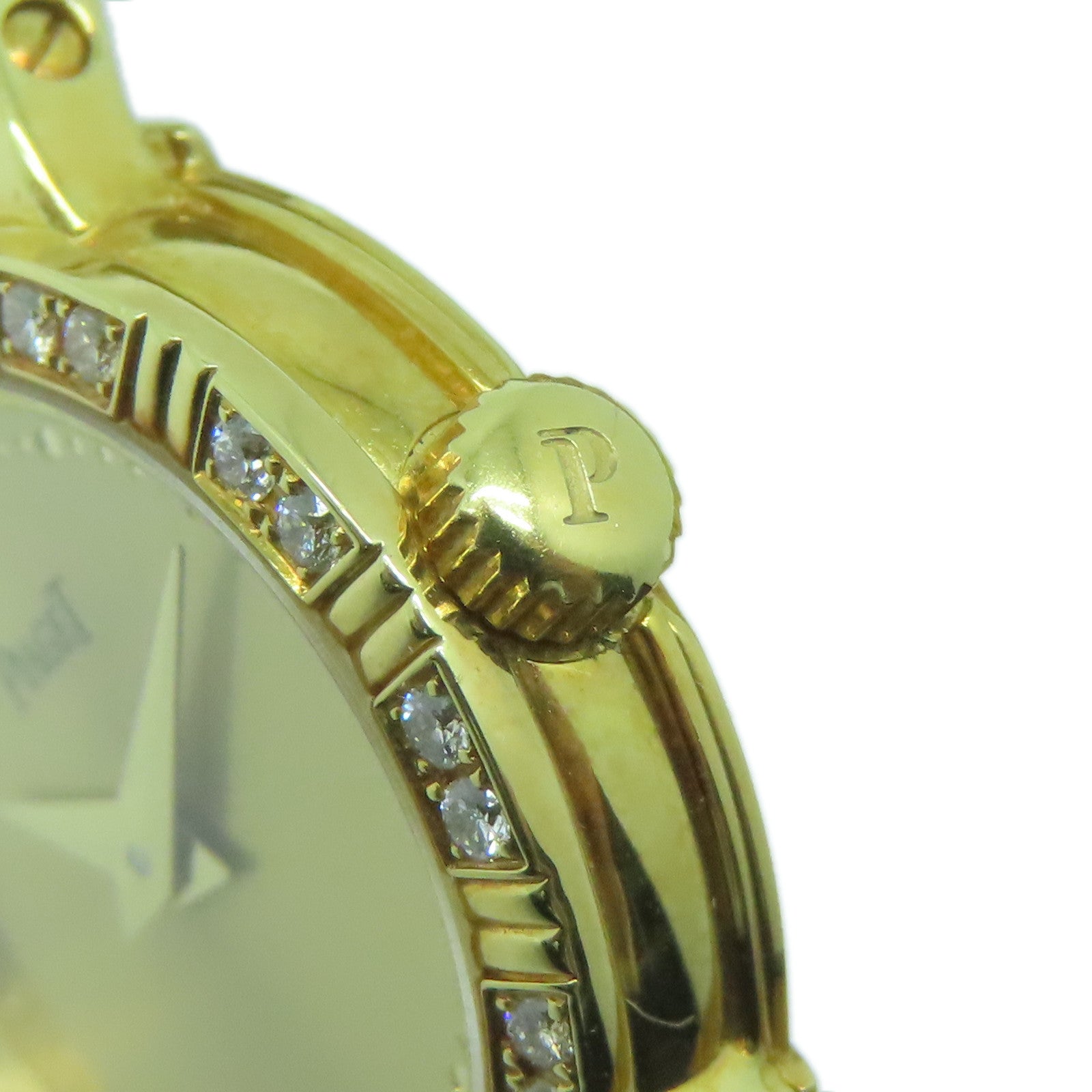 PIAGET 18K黃金Dancer手錶石英機芯金色