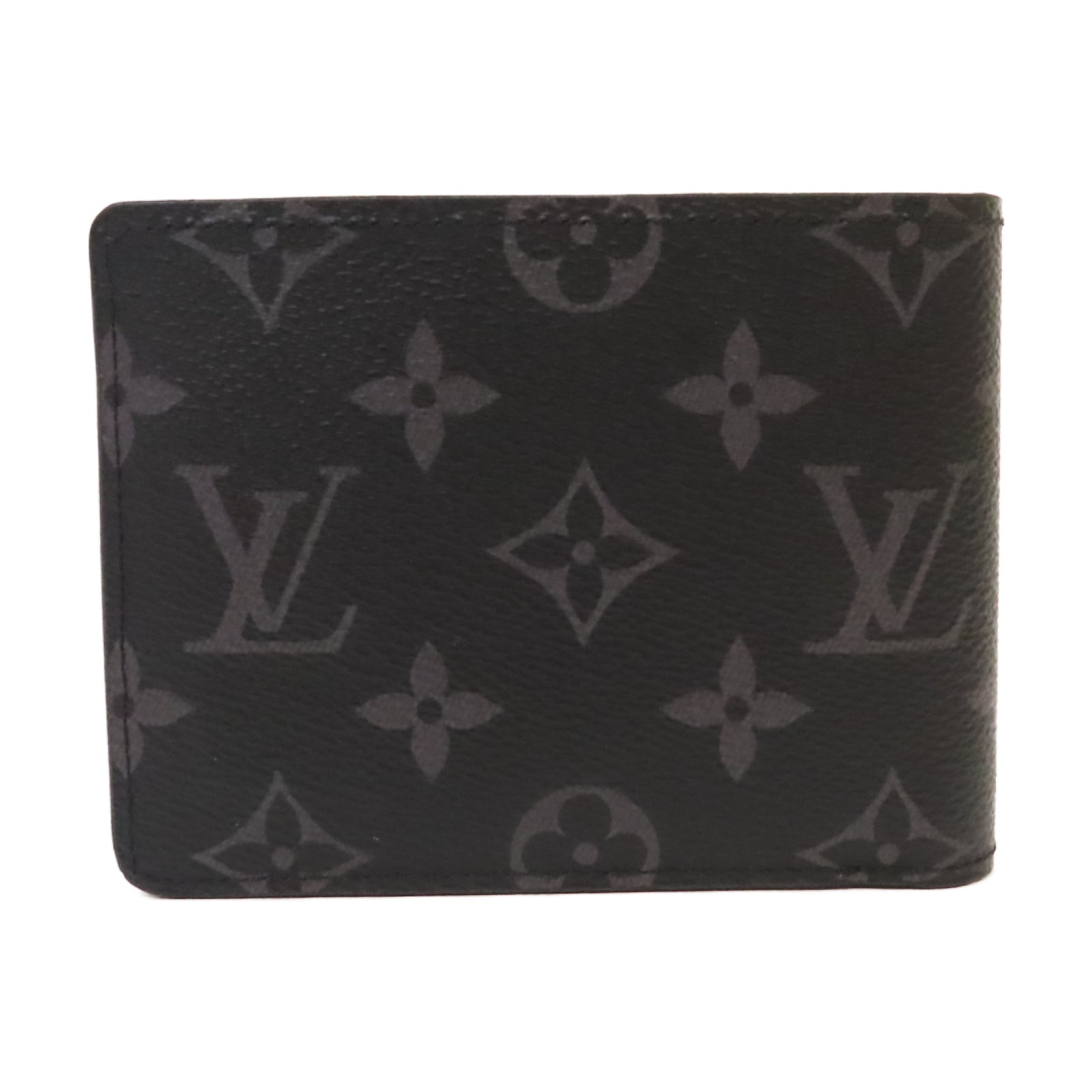 LOUIS VUITTON Monogram Eclipse Slender Wallet錢包黑色