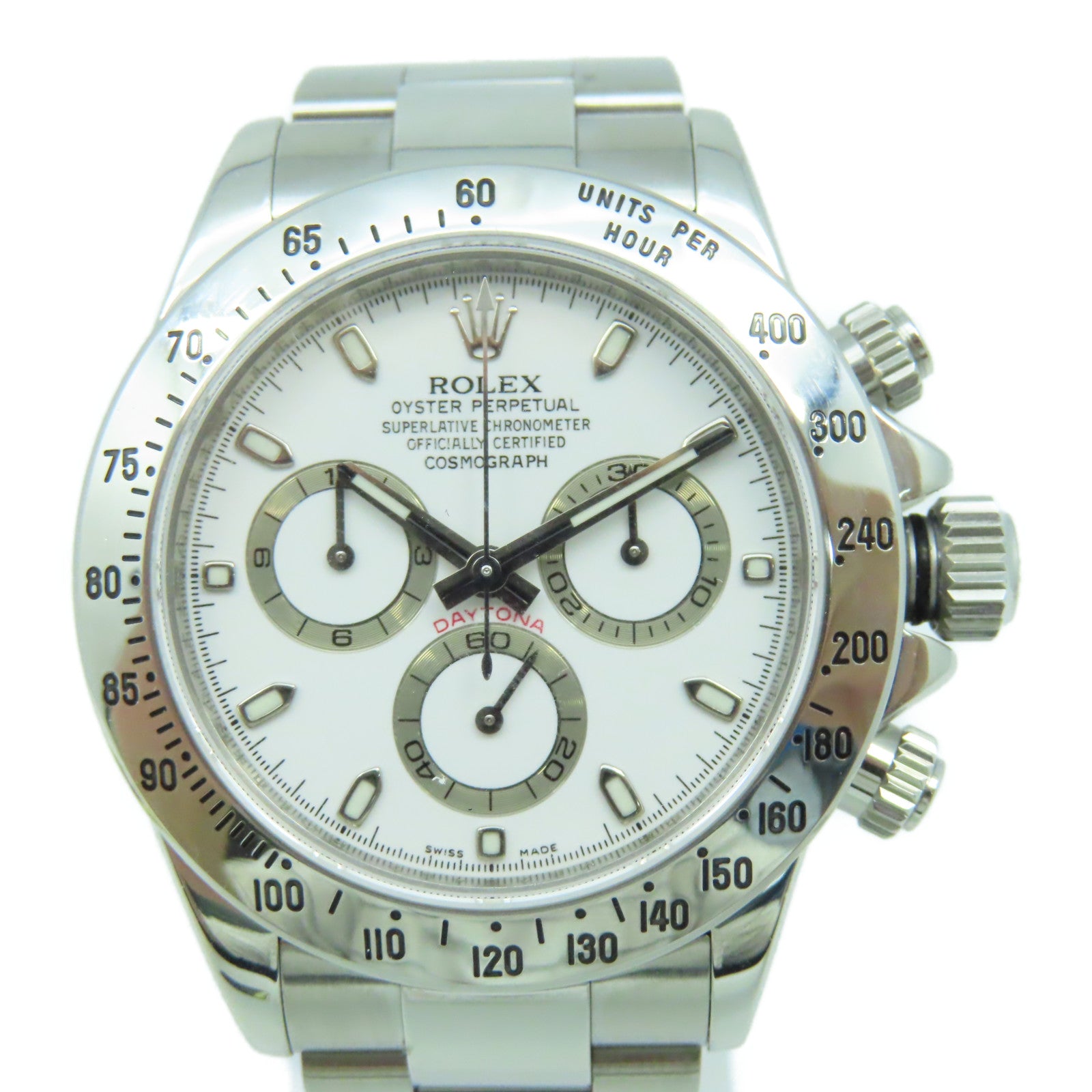 ROLEX Daytona 40mm手錶自動機芯白色