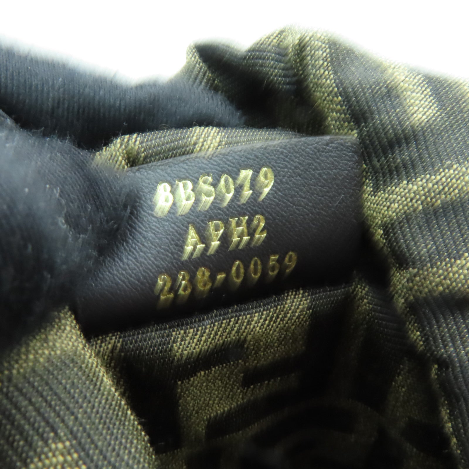FENDI 酒椰/帆布Step Out金扣手挽肩背兩用袋棕色/米色