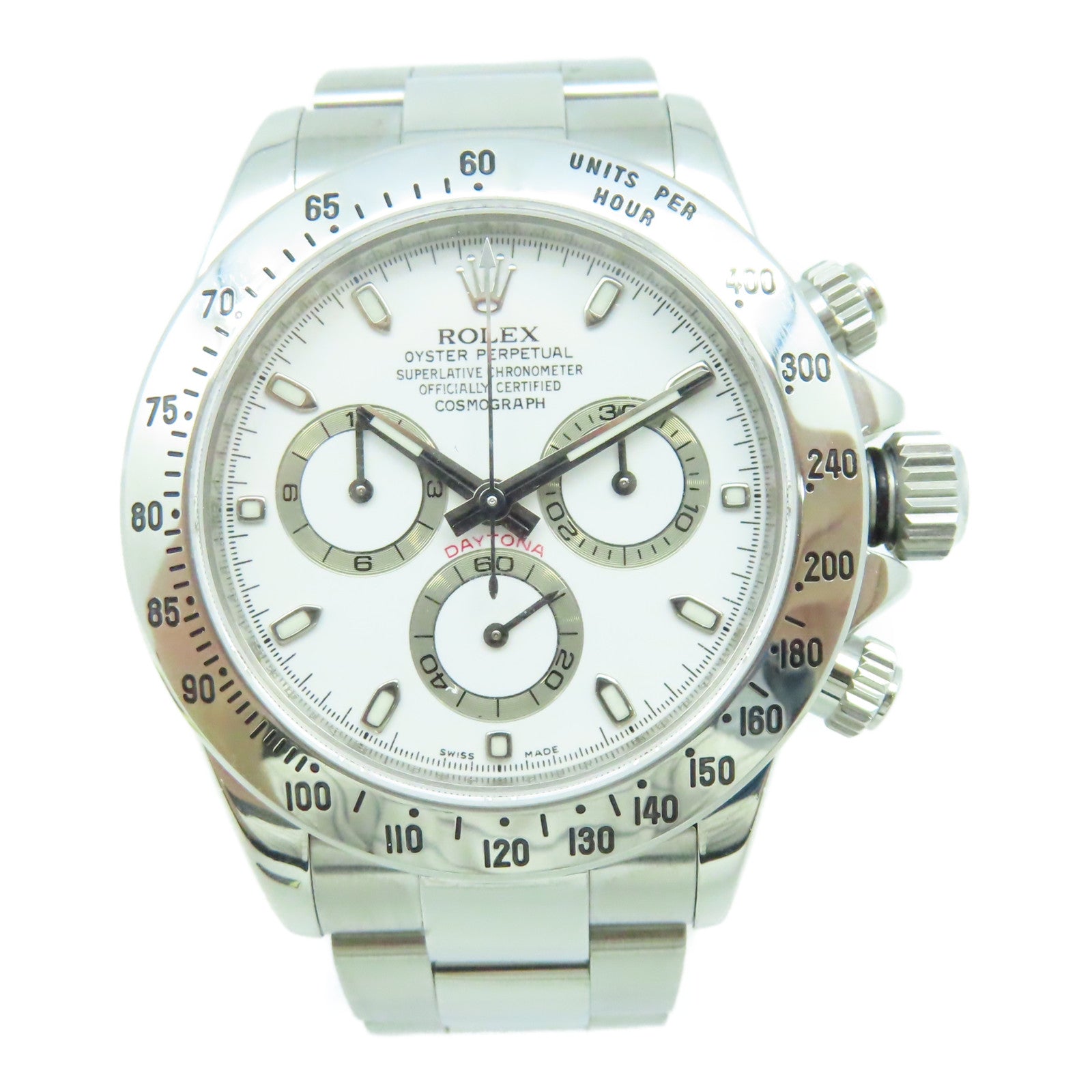 ROLEX Daytona 40mm手錶自動機芯白色