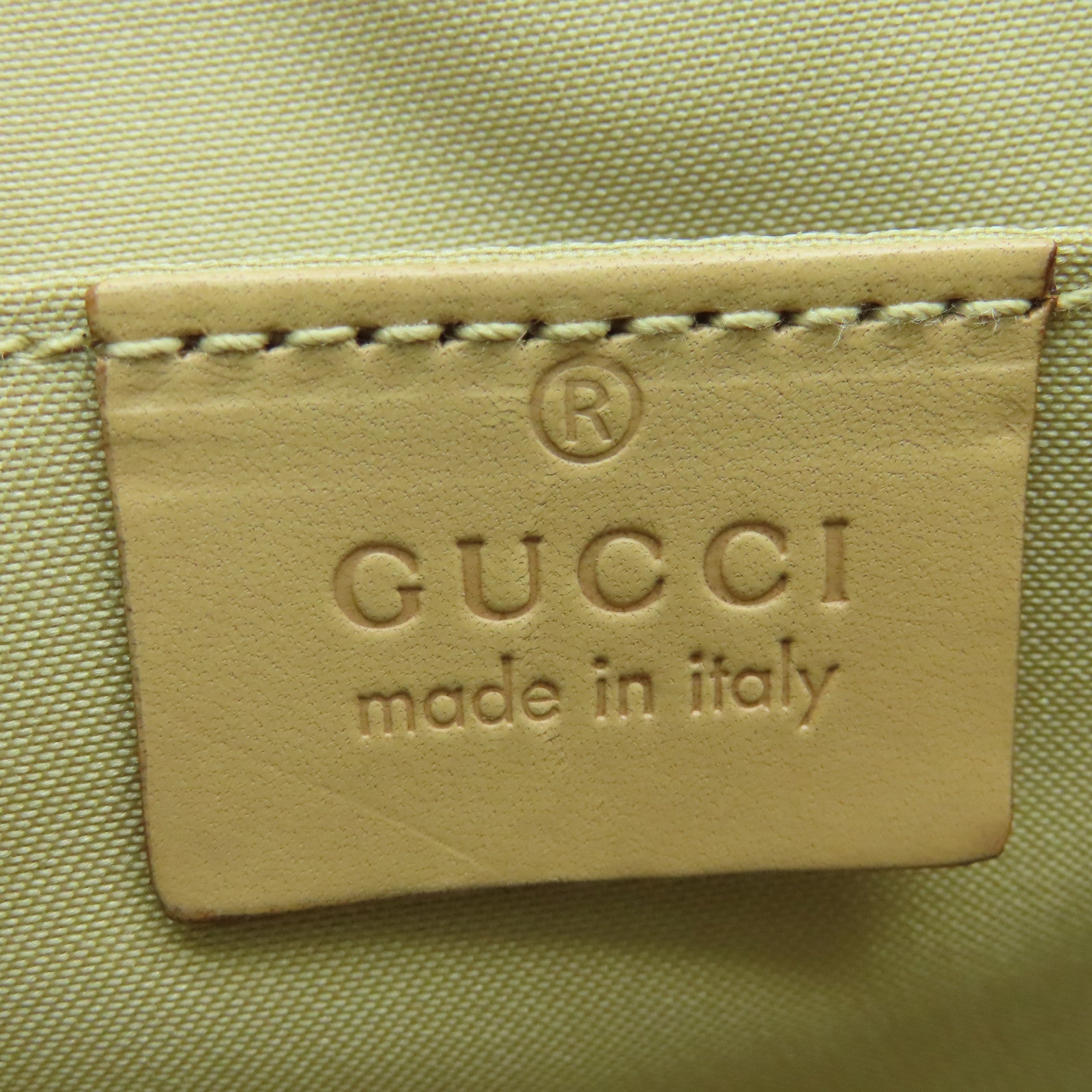 GUCCI Canvas Shoulder Bag Silver Buckle Shoulder Bag Pink