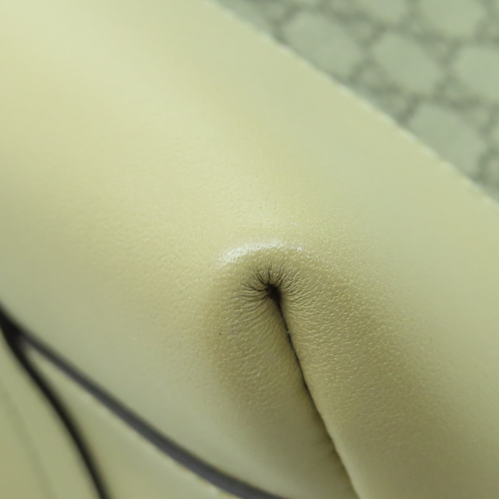 GUCCI 塗層帆布2 Way Shoulder金扣手挽肩背兩用袋灰色