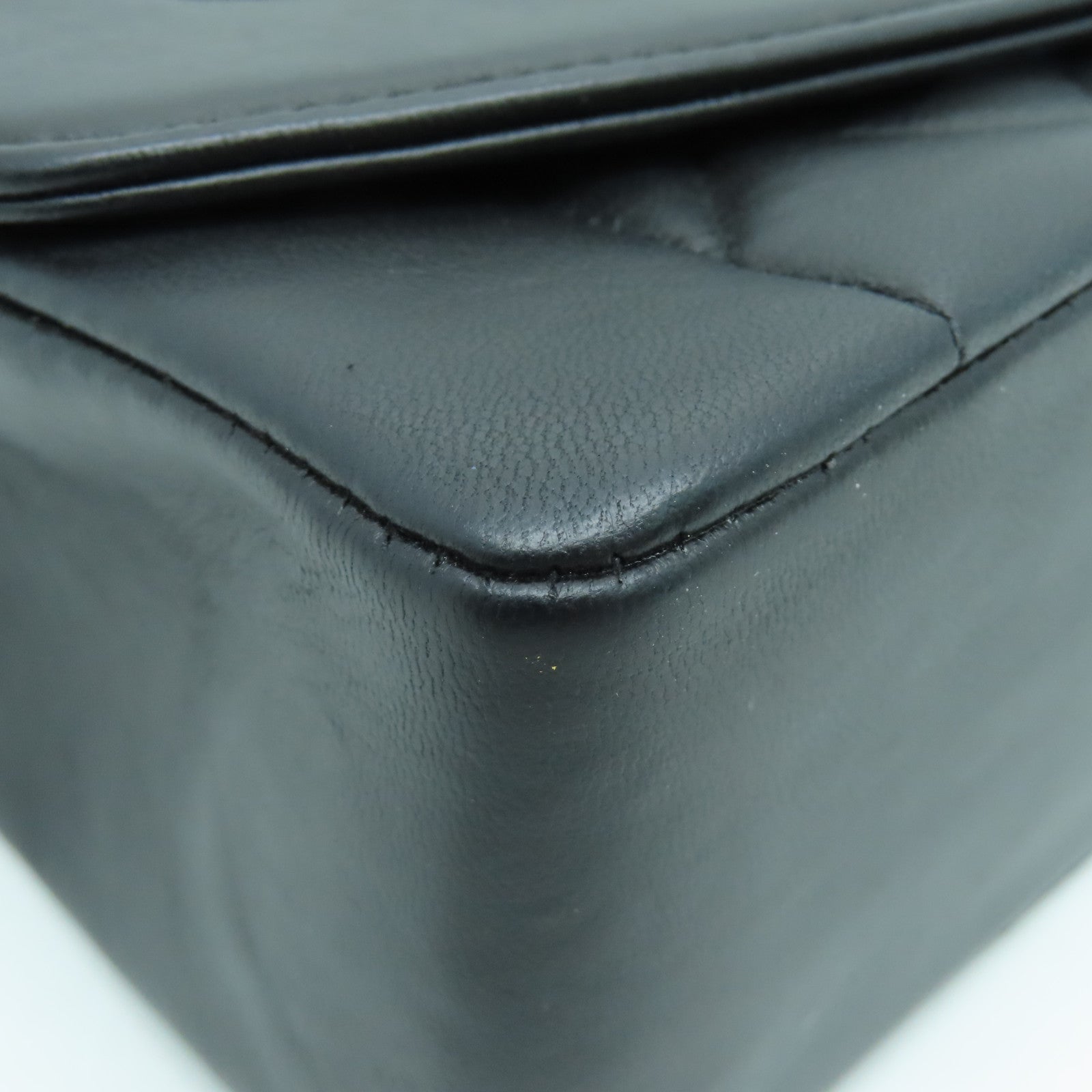 CHANEL 【激減優惠】菱格羊皮皮革Diana Chain Shoulder Bag鏈帶肩背袋黑色
