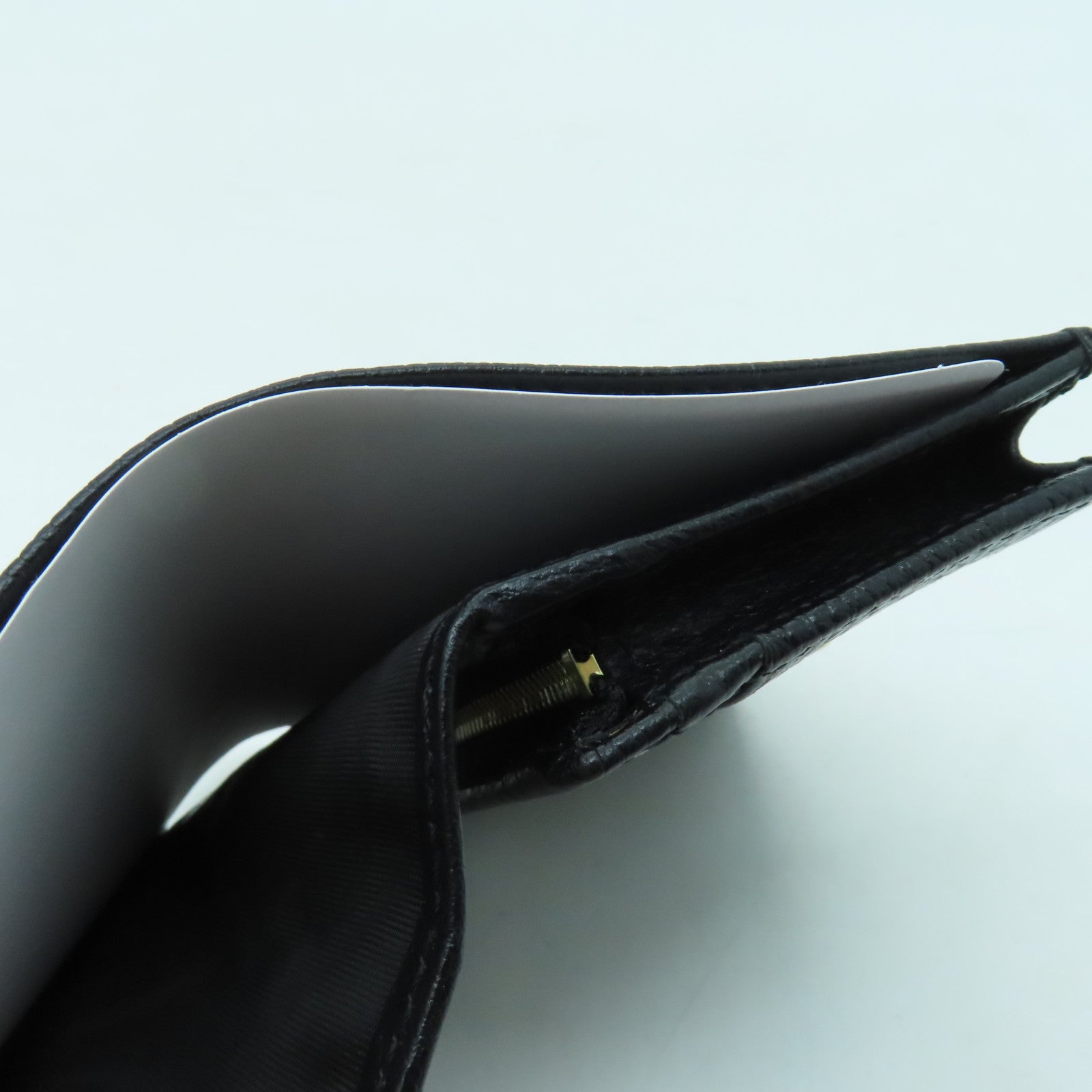 GUCCI 牛皮皮革GG Marmont Wallet金扣錢包黑色
