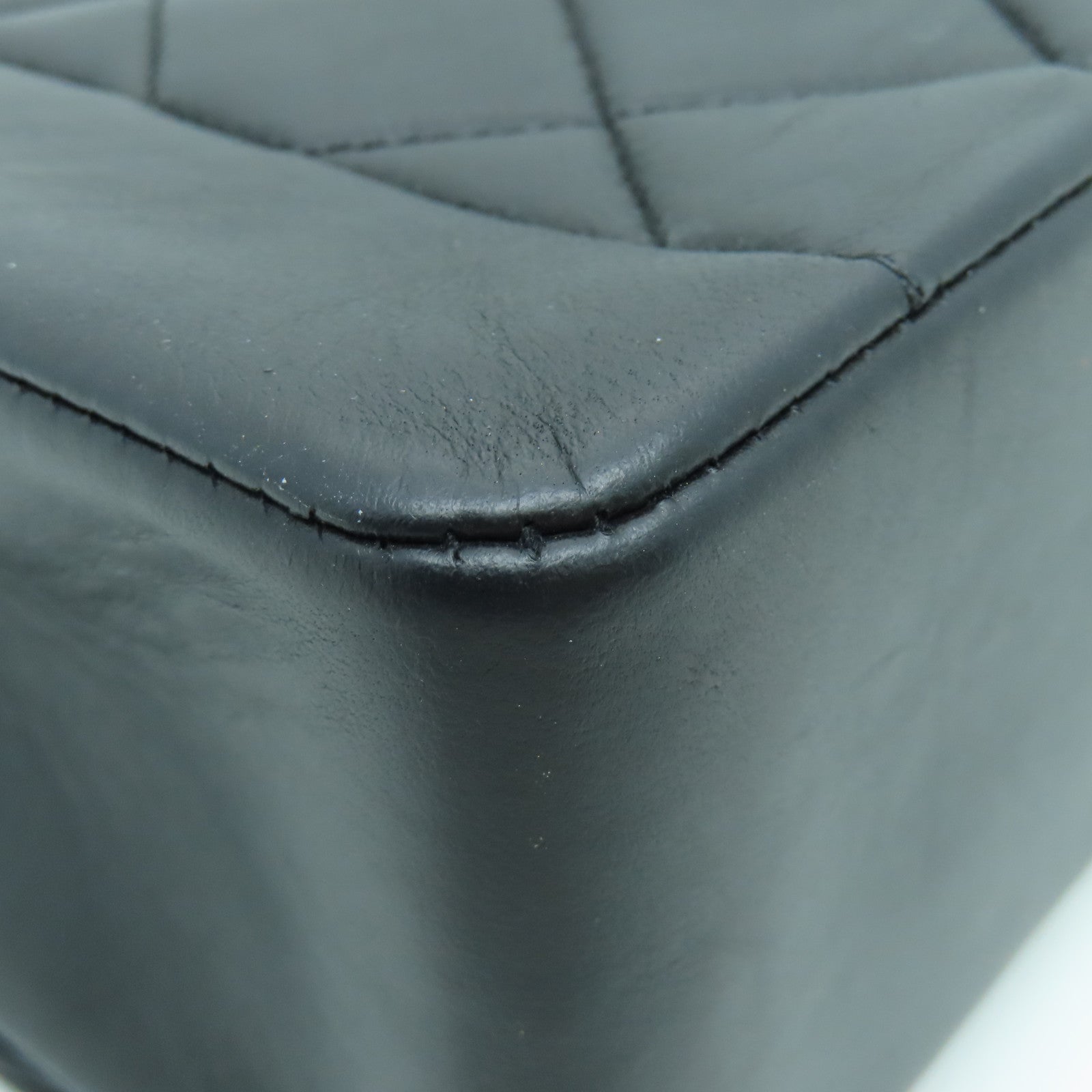 CHANEL 【激減優惠】菱格羊皮皮革Diana Chain Shoulder Bag鏈帶肩背袋黑色