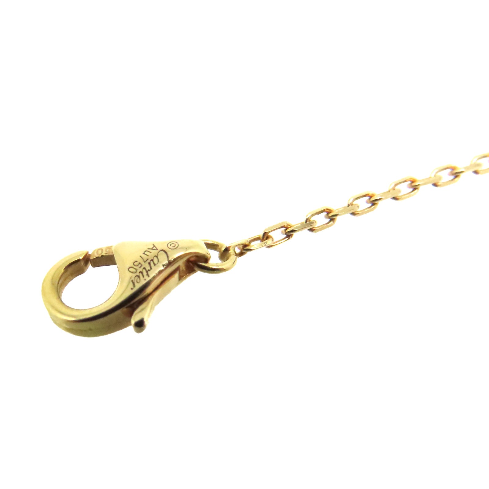 CARTIER 18K玫瑰金d'Amour Necklace鑽石項鏈
