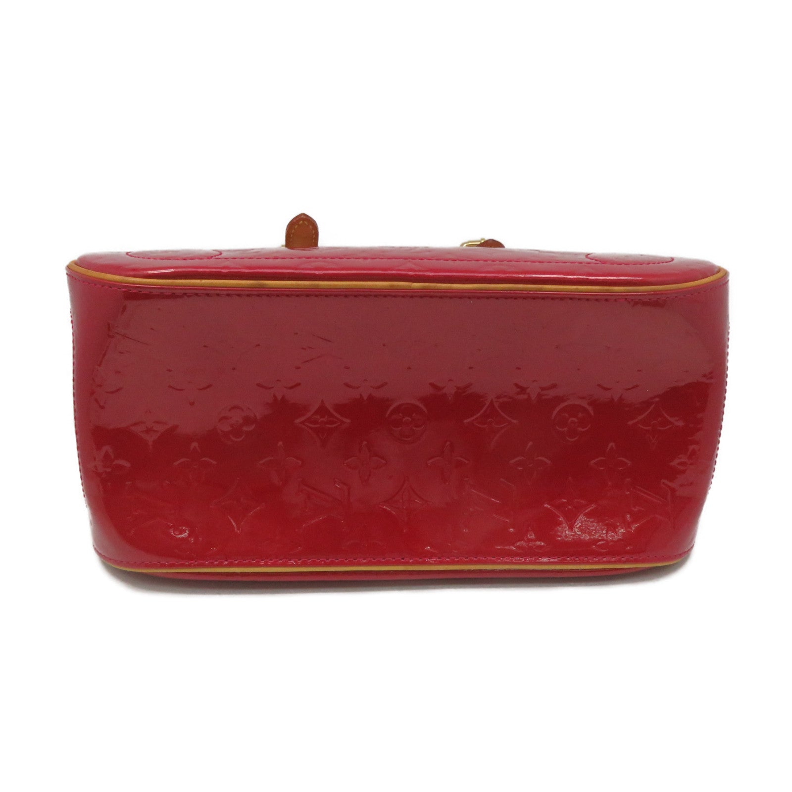 LOUIS VUITTON Vernis Summit Drive Hand Bag Red