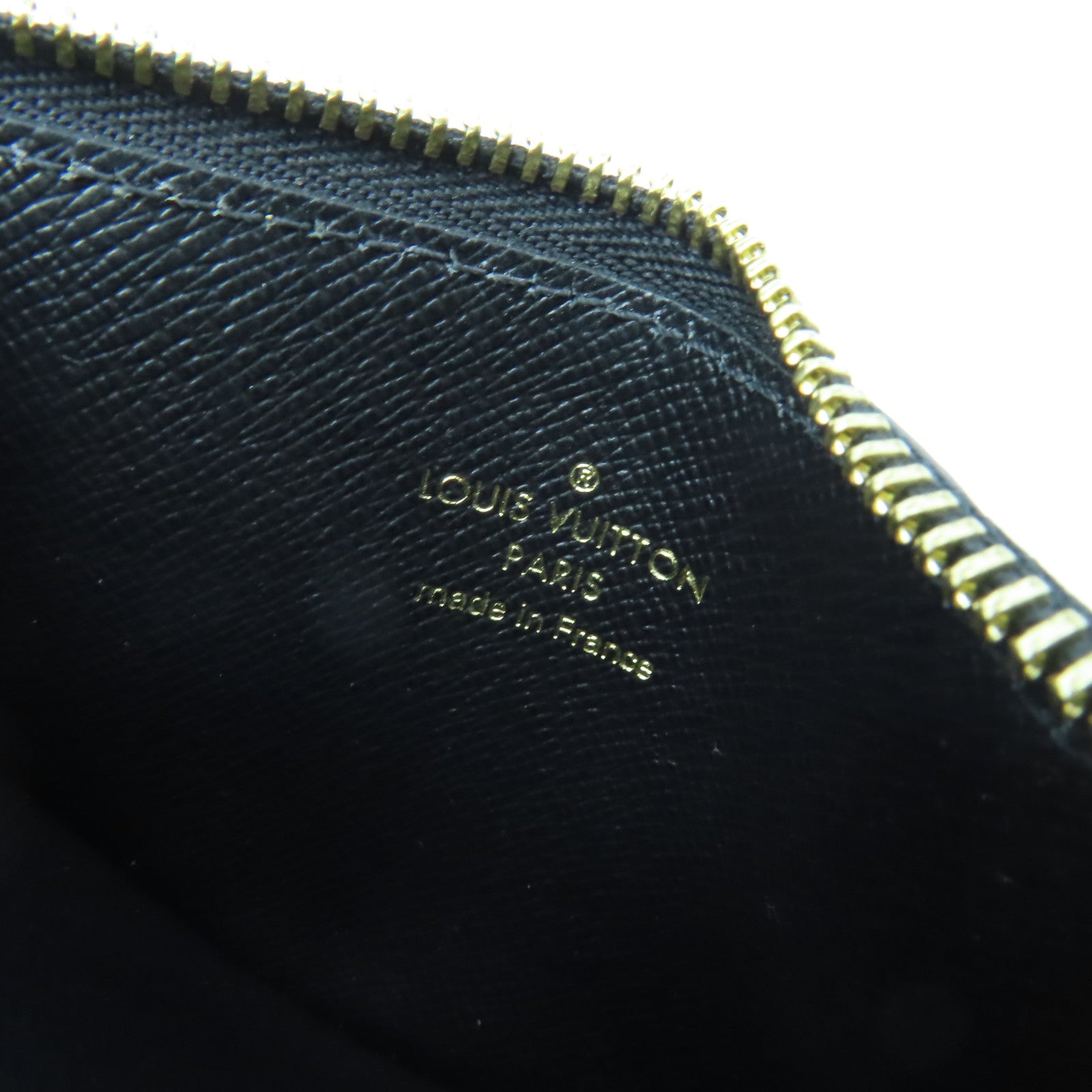LOUIS VUITTON 【激減優惠】Monogram Reverse Card Case金扣卡片套啡色/黑色