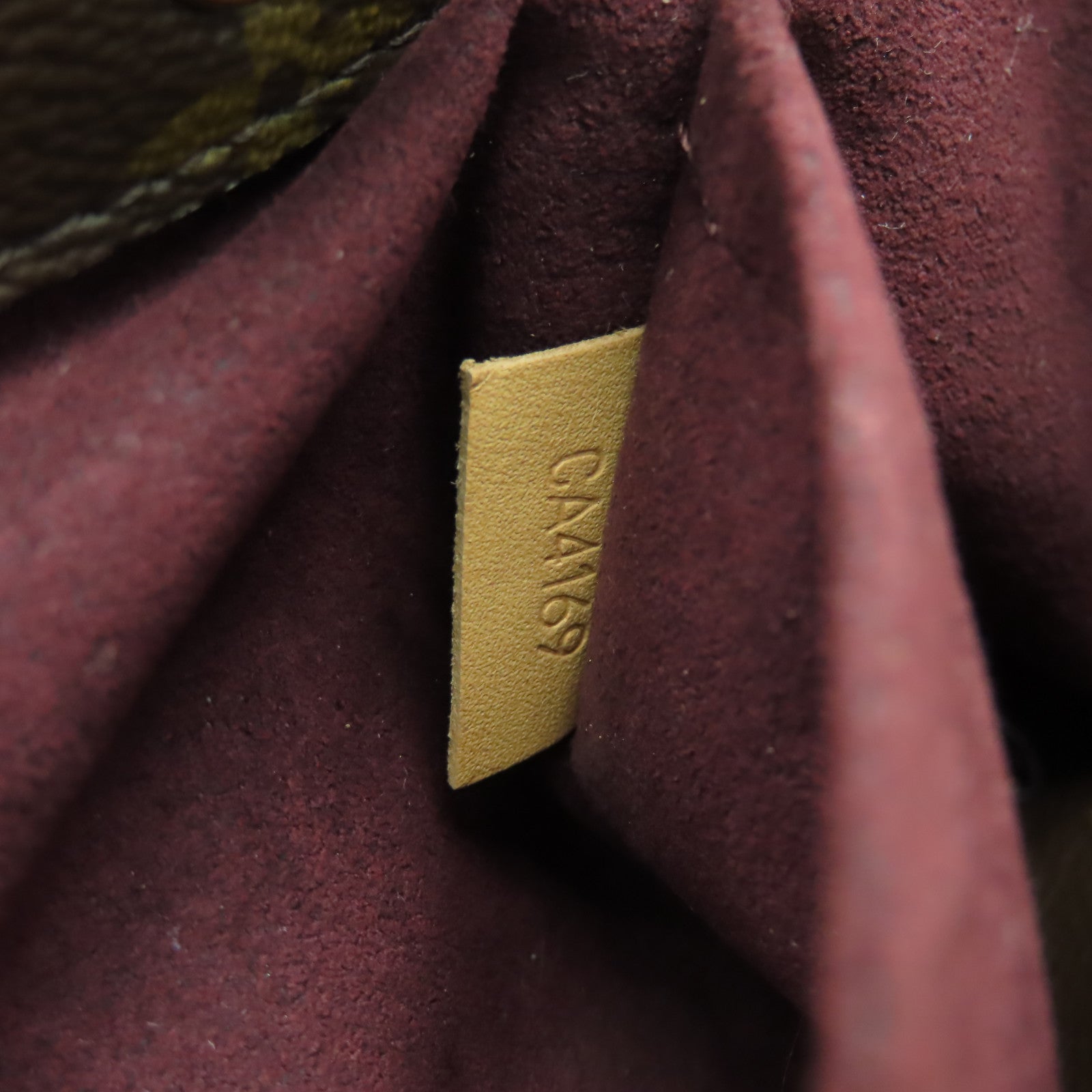 LOUIS VUITTON Monogram Montaigne BB金扣手挽肩背兩用袋啡色